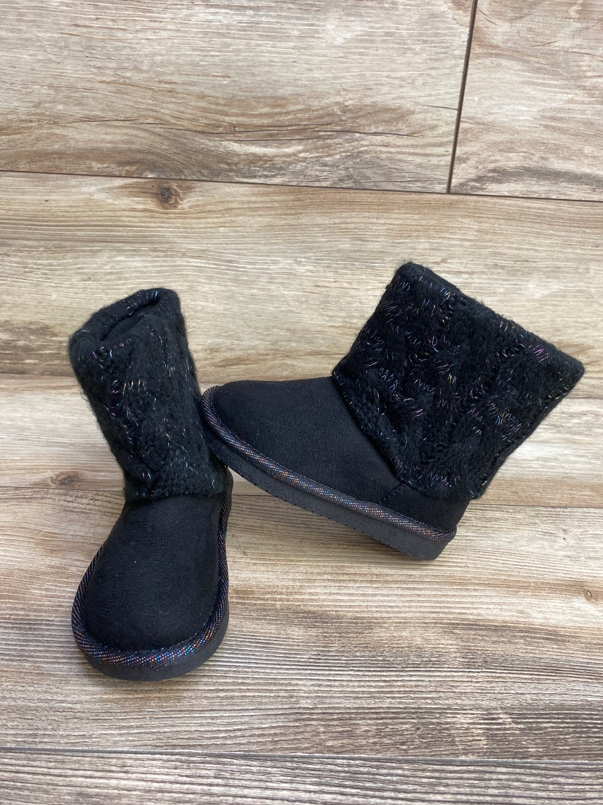 Jumping Beans Reagann Winter Boots Black sz 8c