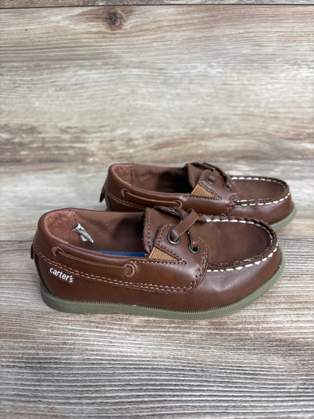 Carter's Boat Shoes Brown sz 6c