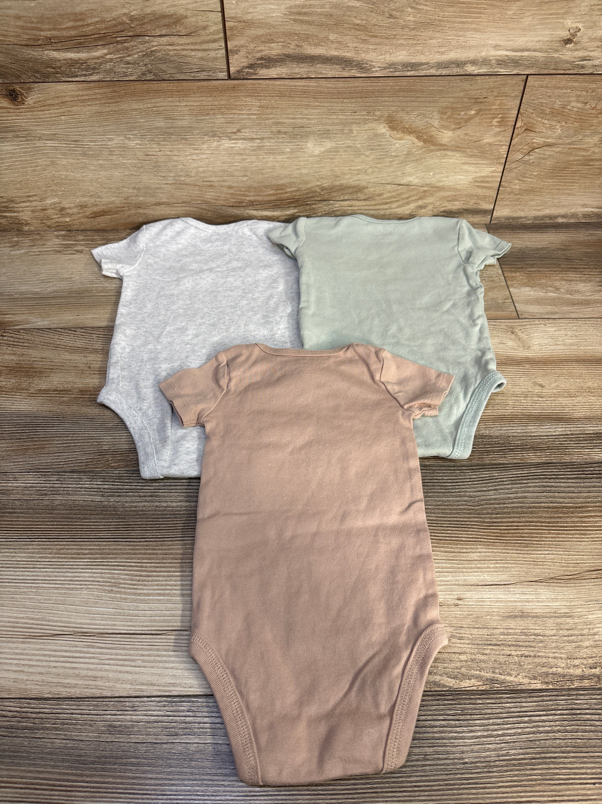 Just One You 3pk Bodysuit Set Green sz 6m