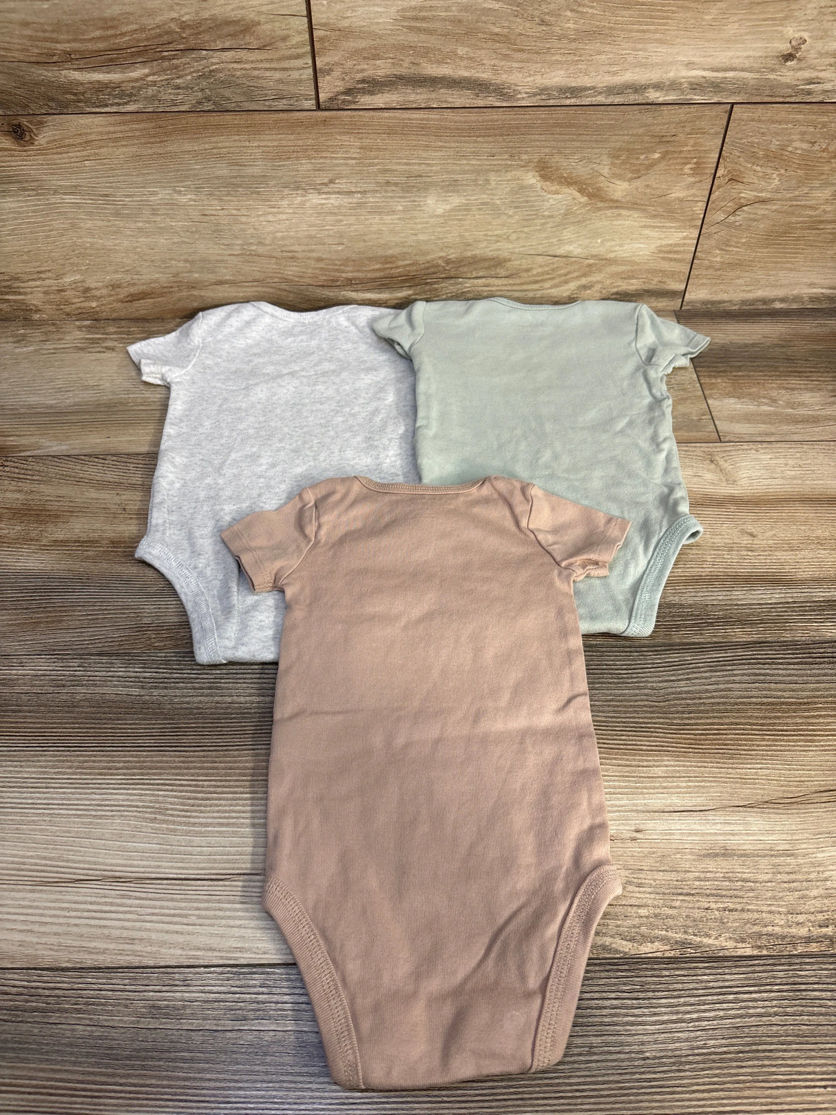 Just One You 3pk Bodysuit Set Green sz 6m