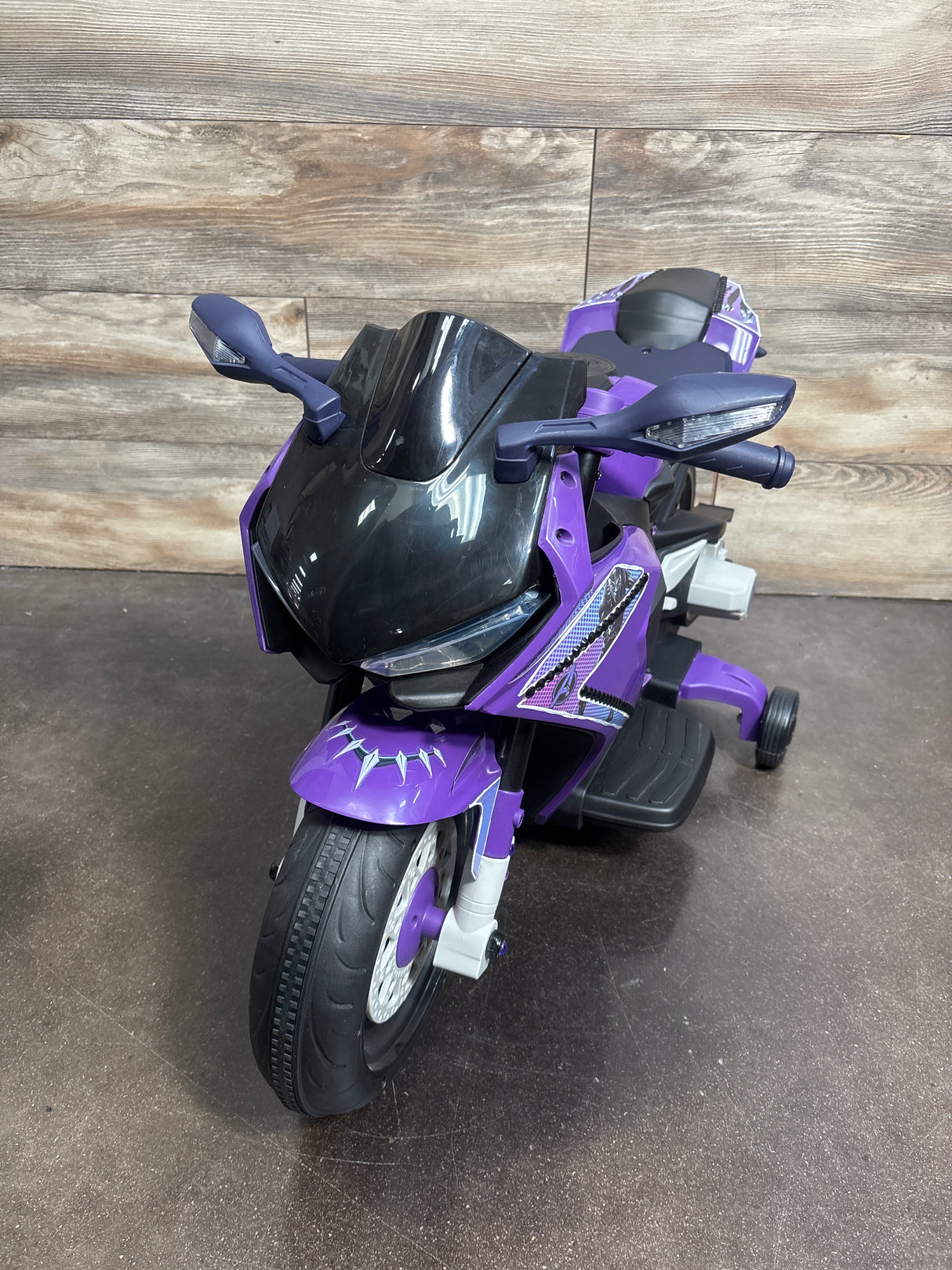 Marvel Black Panther Power Motorcycle Ride-On