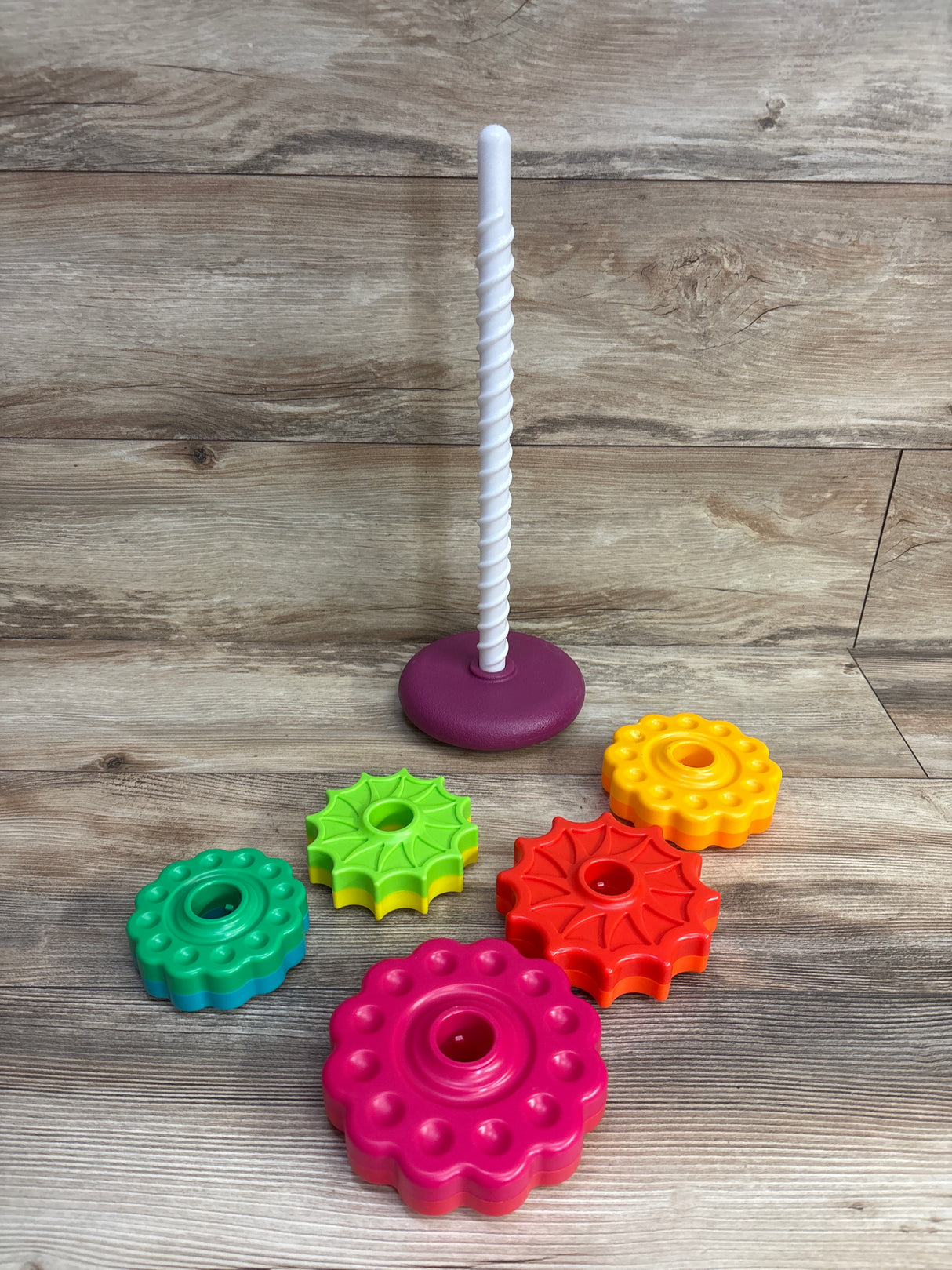 Fat Brain SpinAgain Stacking Toy