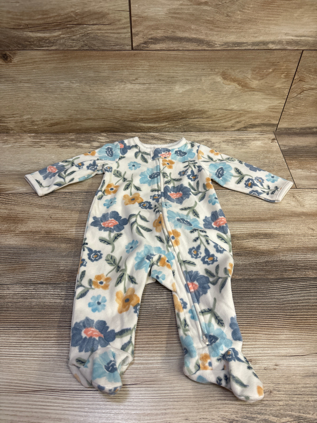 Child of Mine Blanket Sleeper White sz 0-3m