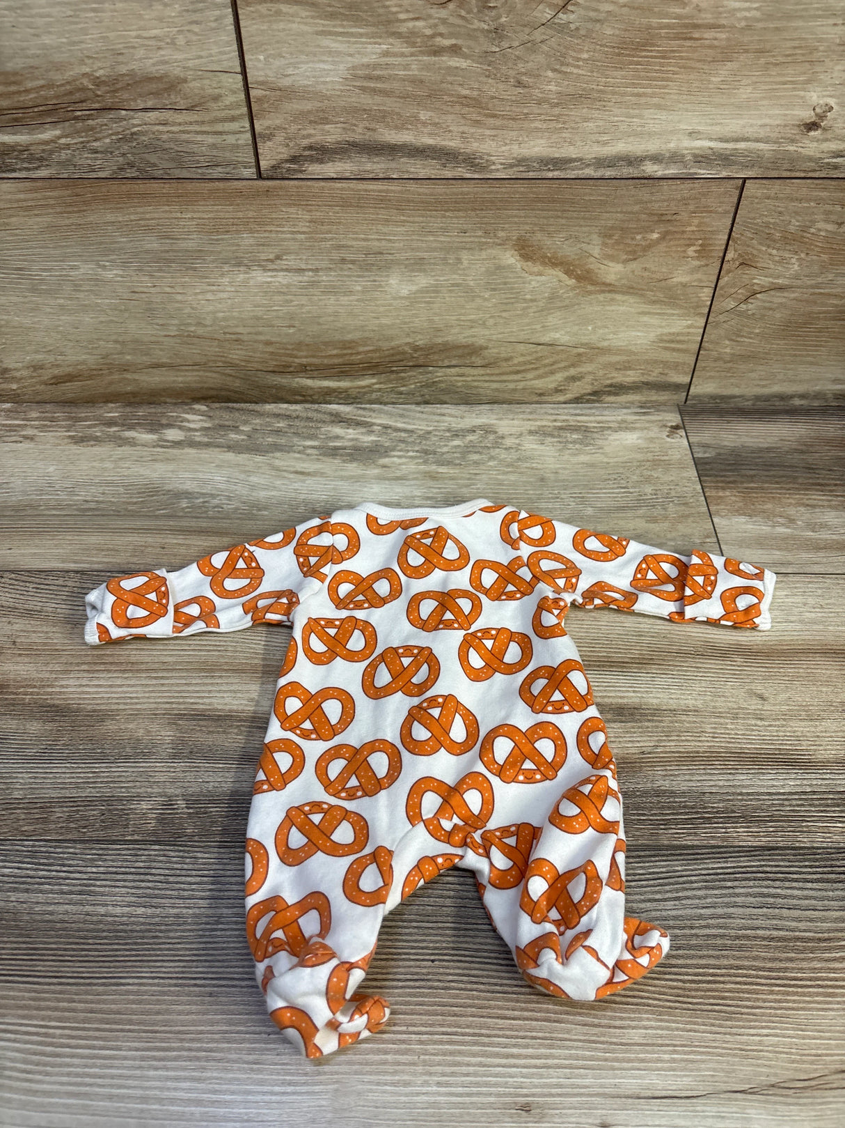 Wonder Nation Pretzel Sleeper White sz Preemie