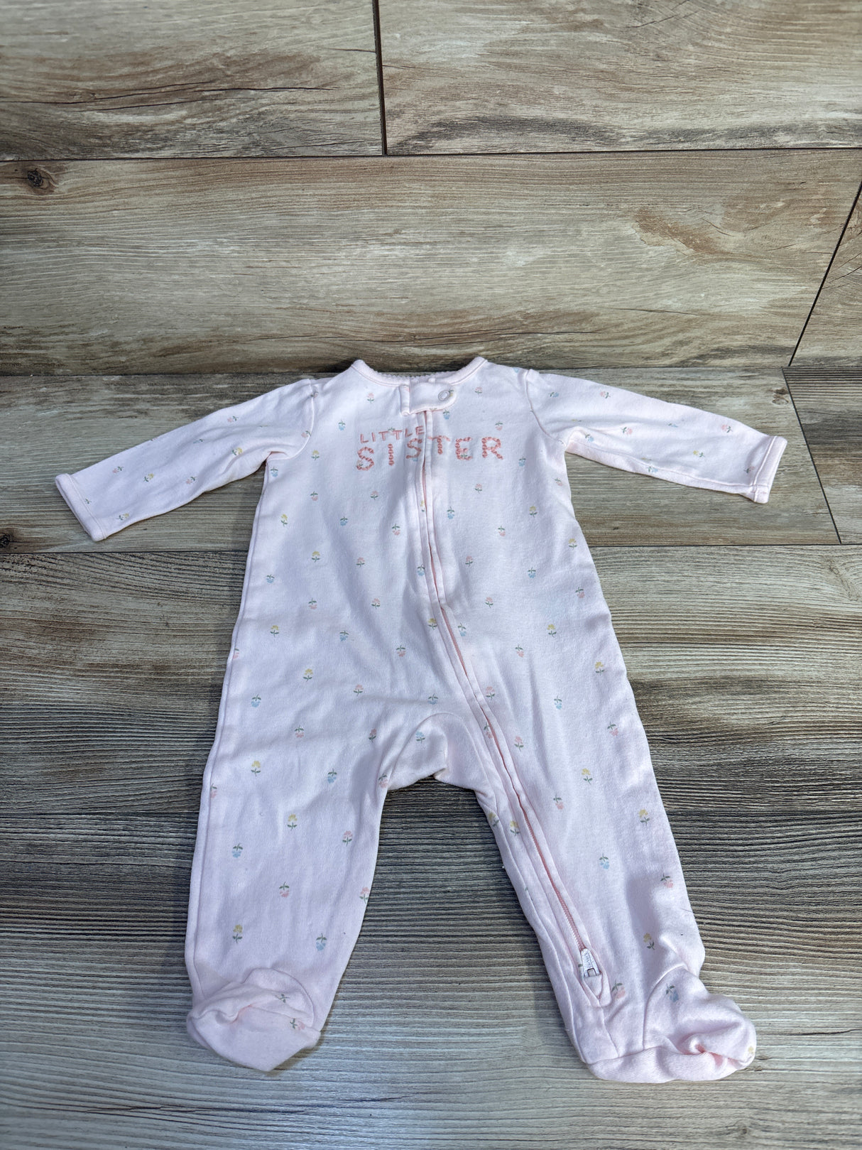 Child Of Mine Little Sister Sleeper Pink sz 3-6m