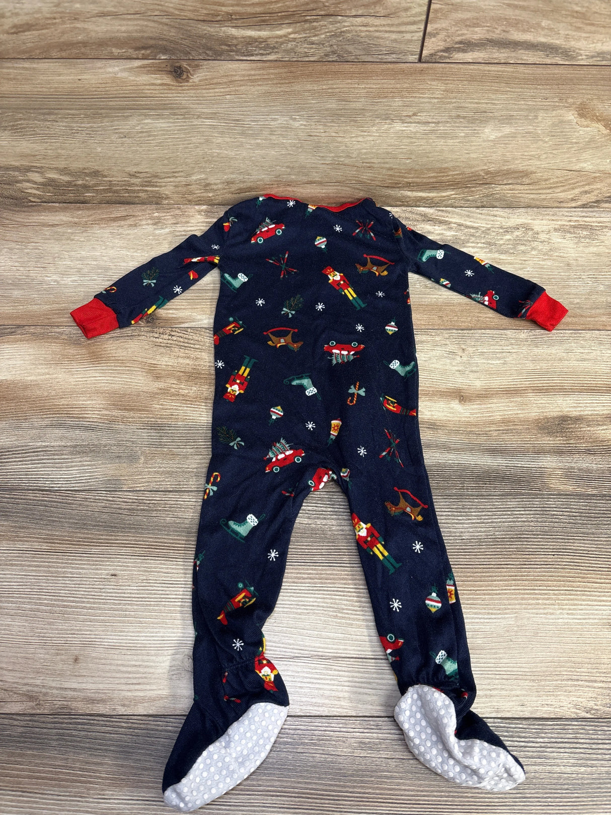 Member's Mark Christmas Sleeper Navy sz 12m