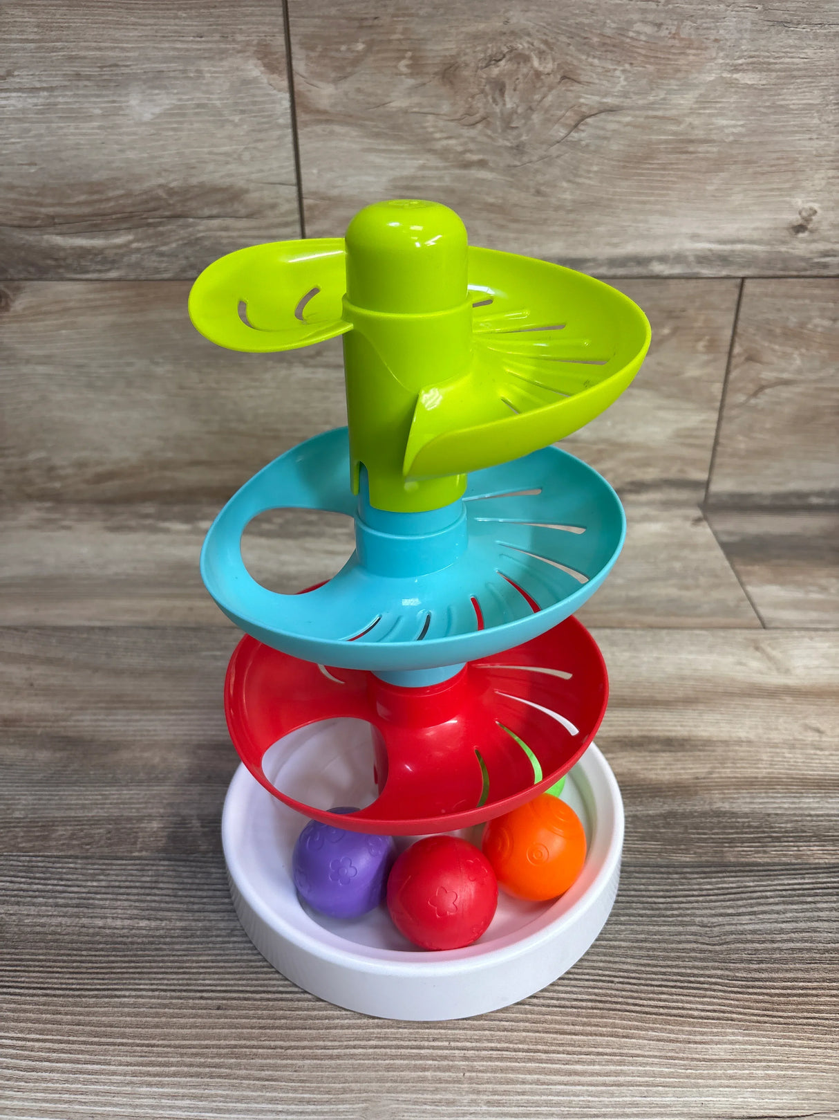 Lollipop Mini Explorers Rolling Rainbow Ball Drop Tower