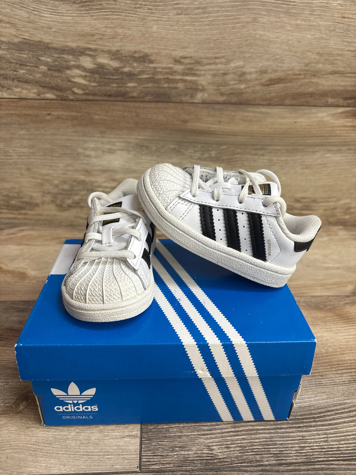 Adidas Superstar I Sneakers White sz 5c