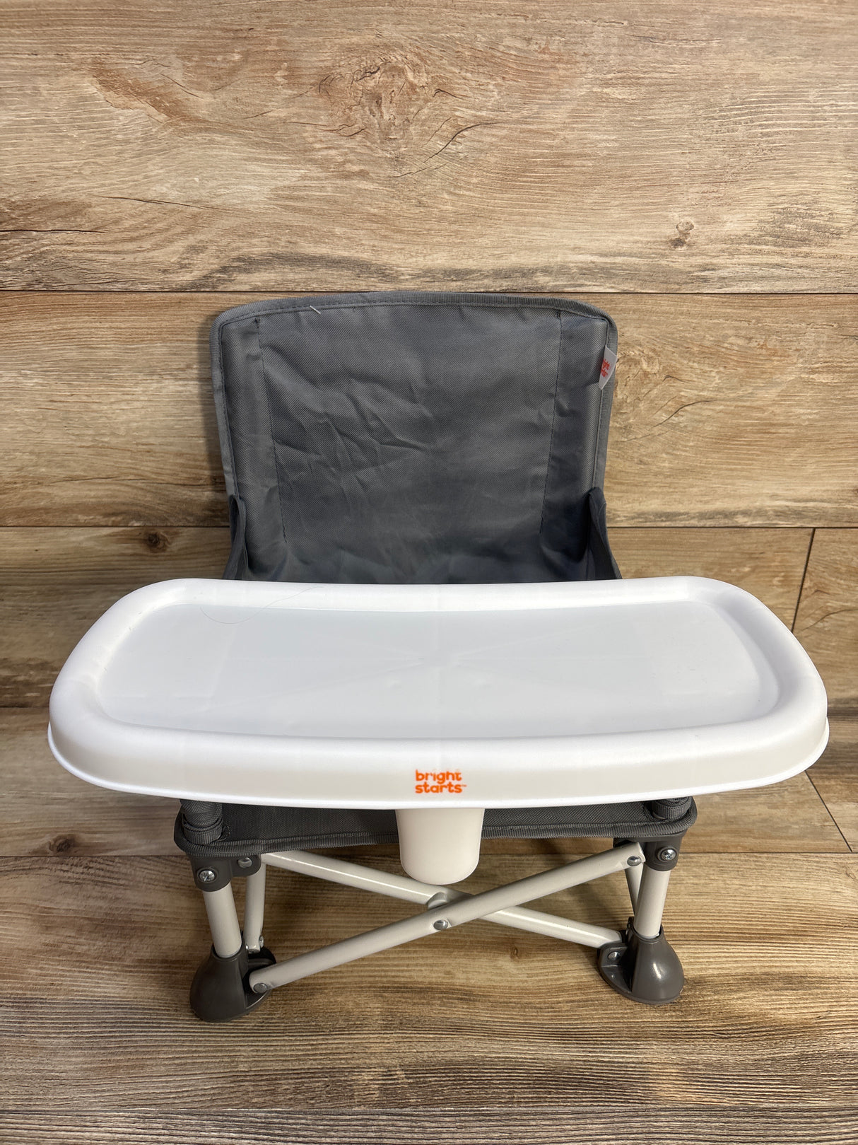Bright Starts Pop N Sit Portable Booster Seat Grey