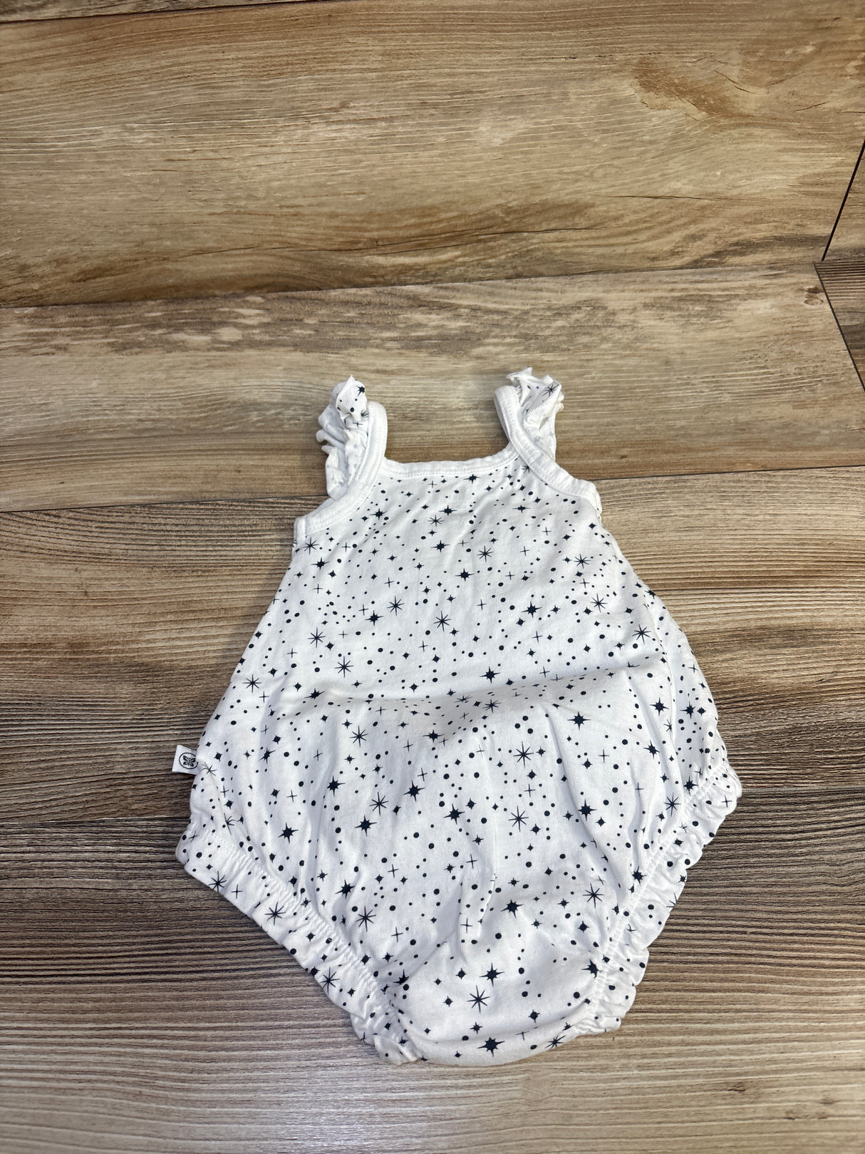 Honest Baby Bubble Romper White sz 0-3m