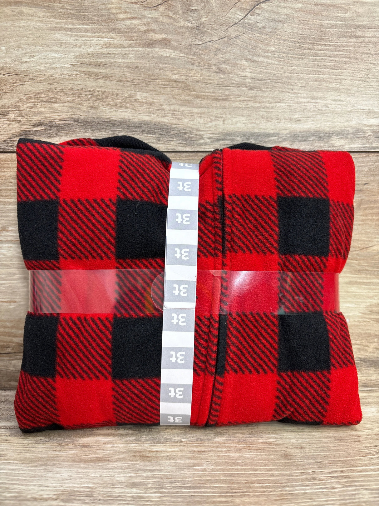 NEW Carter's Buffalo Print Blanket Sleeper Red sz 3T