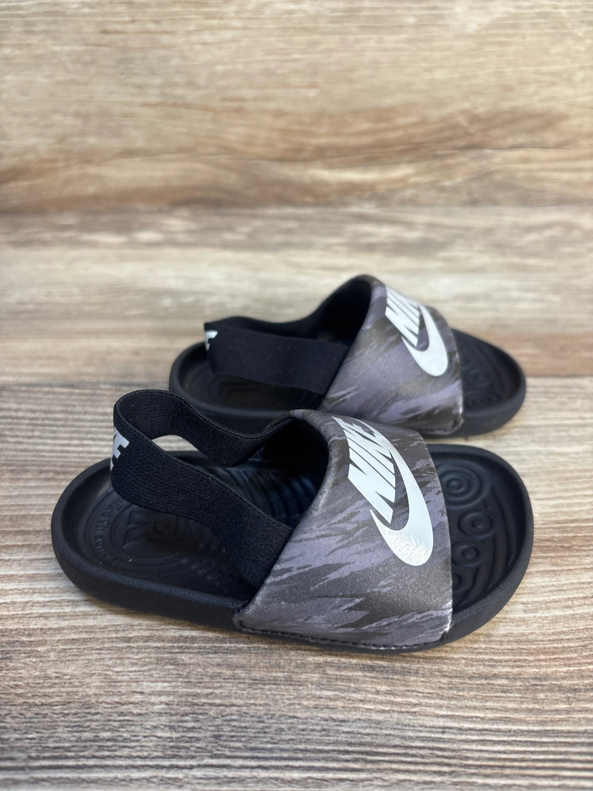Nike Kawa Slide SE TD 'Black Camo' Sandals sz 6c