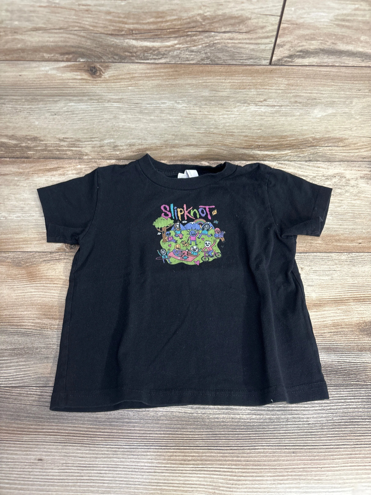 Rabbit Skins Slipknot Shirt Black sz 4T