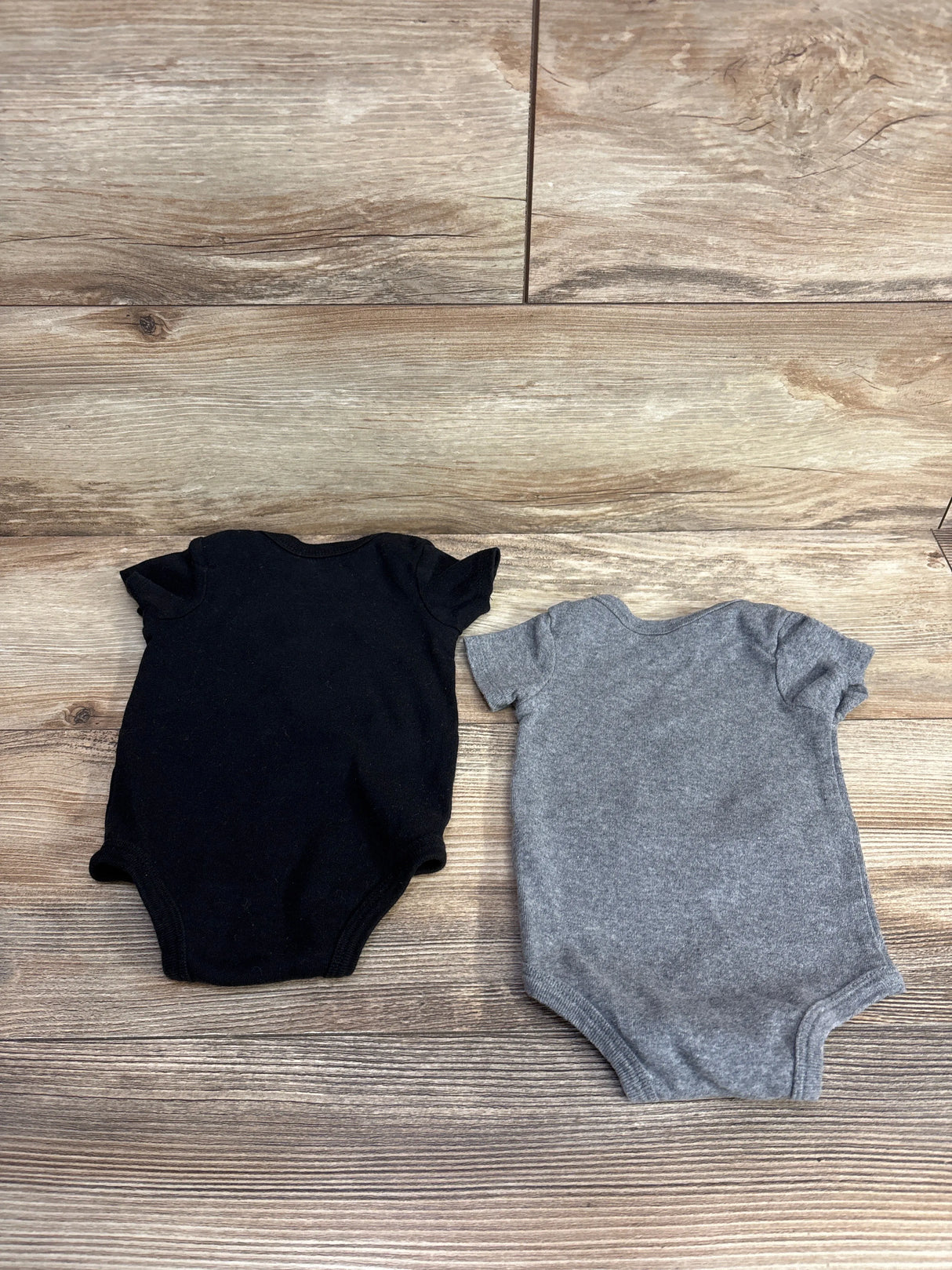 Jordan 2pk Logo Bodysuit Set Black sz 0-6m