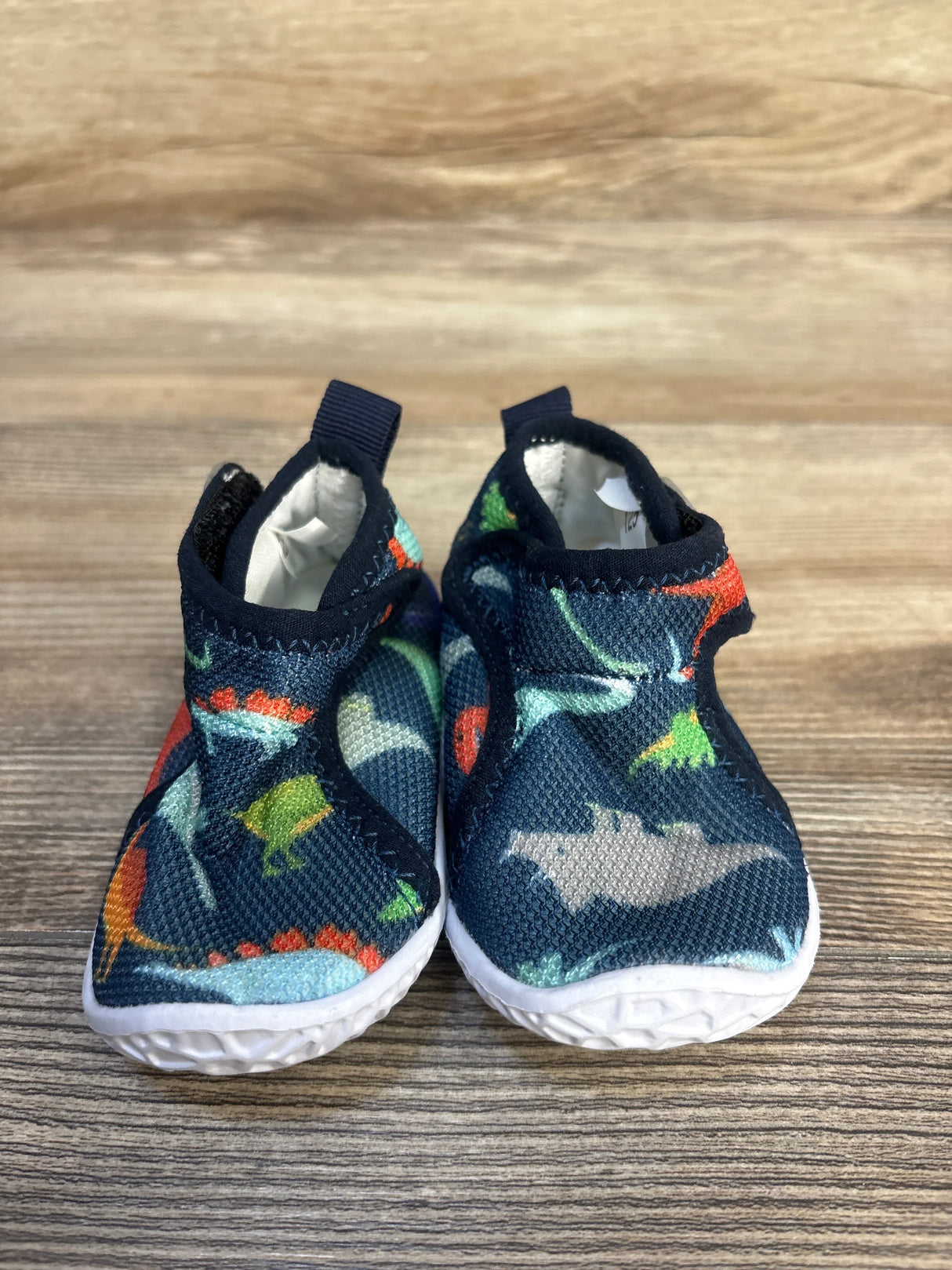 FEETCITY Barefoot Water Shoes Dinosaur Navy sz 4c