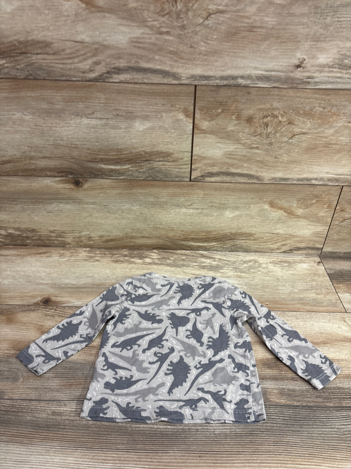 Old Navy Dinosaur Shirt Grey sz 12-18m