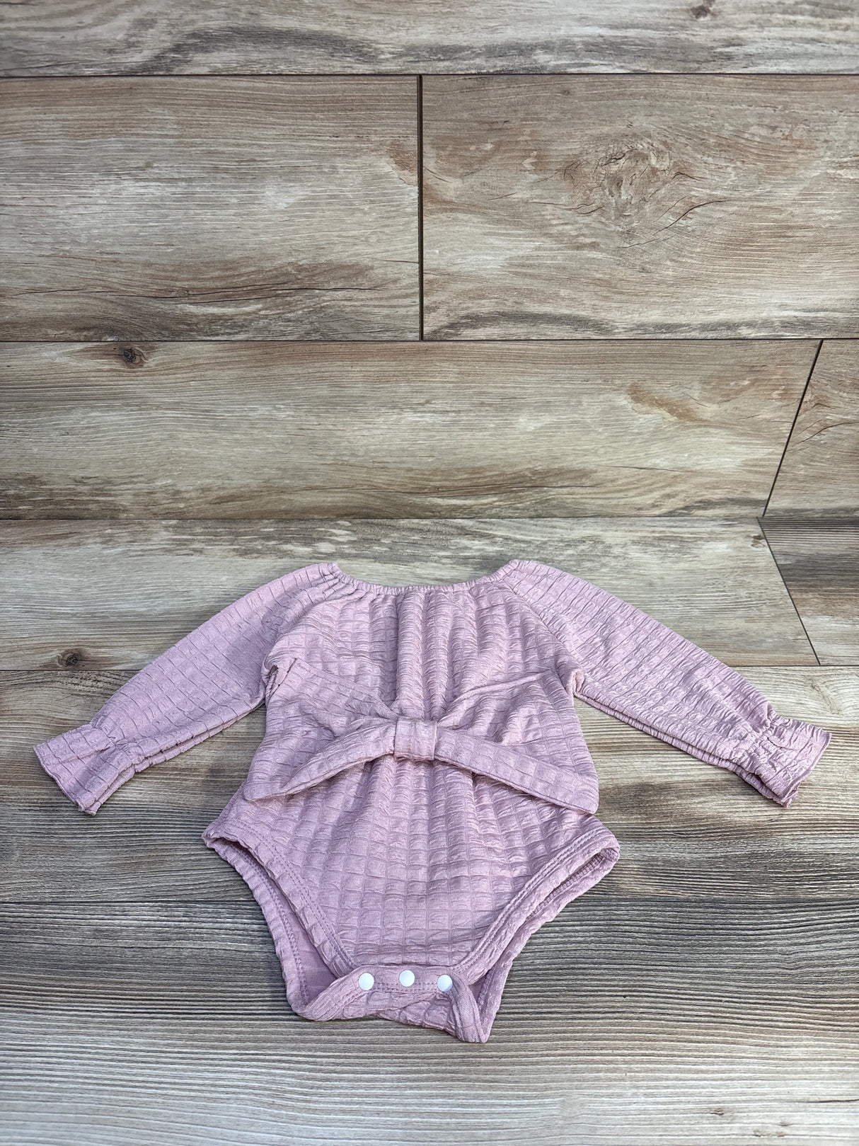 Shein Bow Romper Pink sz 3-6m - Me n Mommy To Be