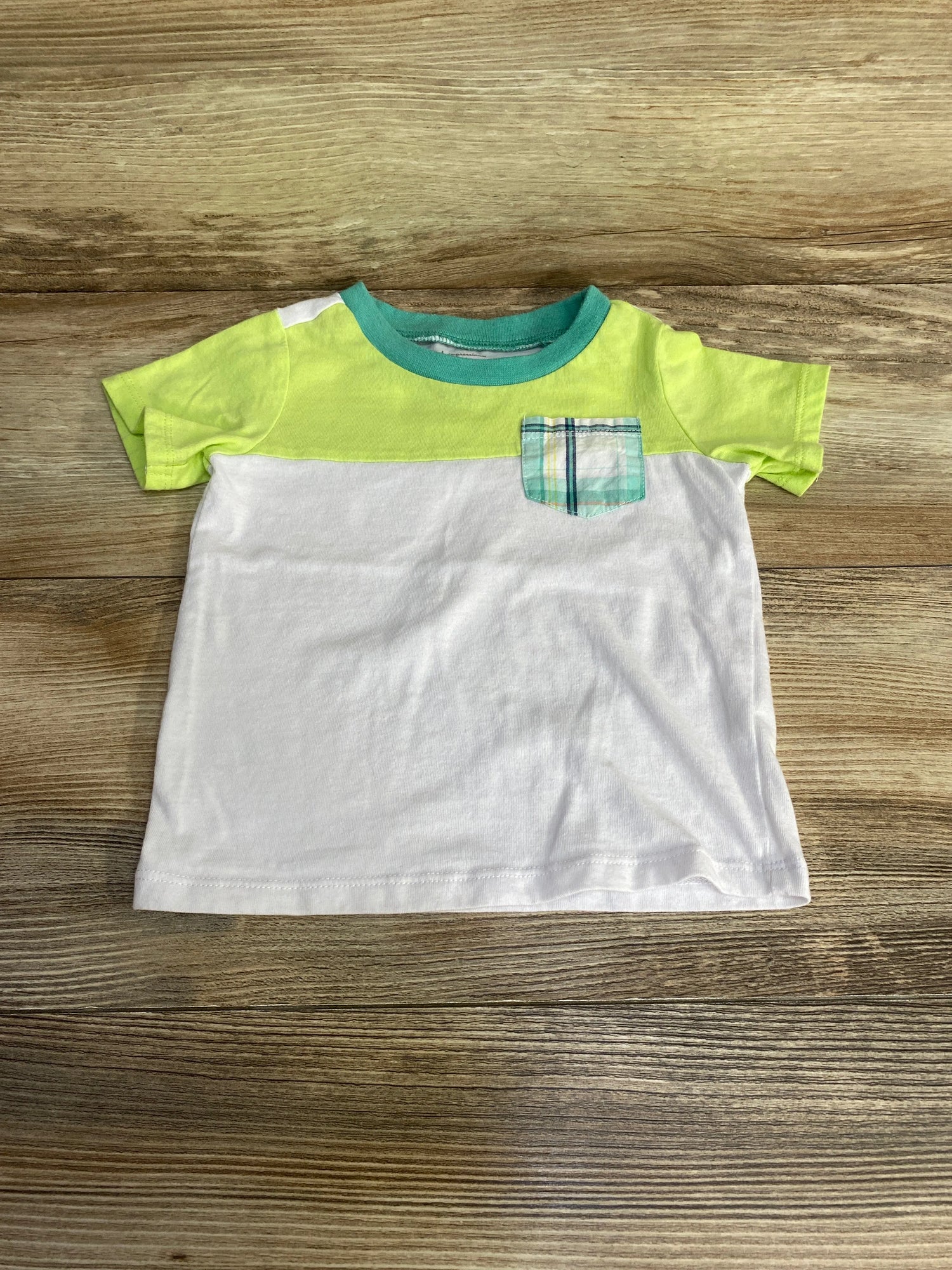 First Impressions Pocket Shirt Green sz 12m - Me n Mommy To Be
