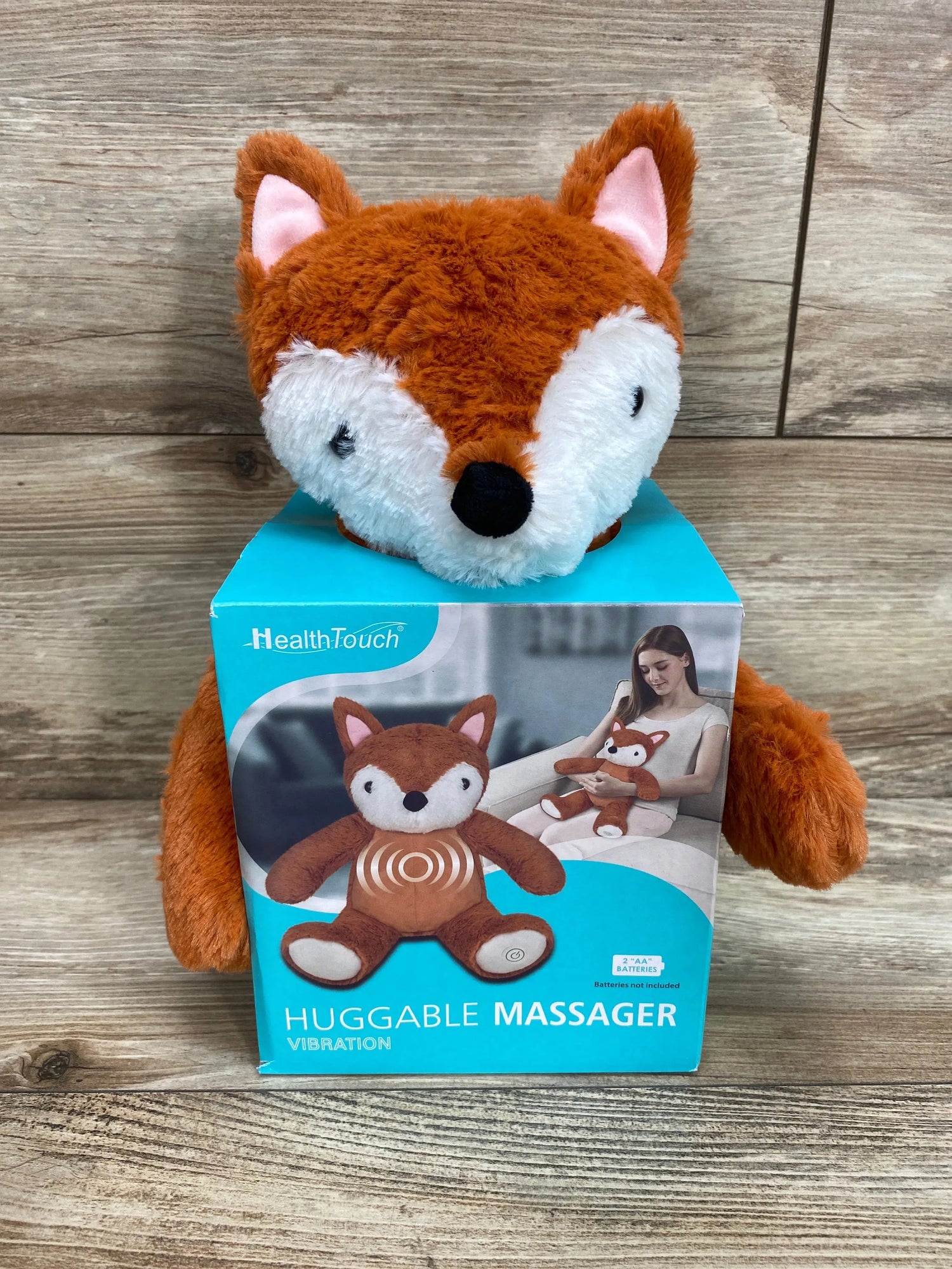 NEW Health Touch Huggable Massager Fox - Me n Mommy To Be