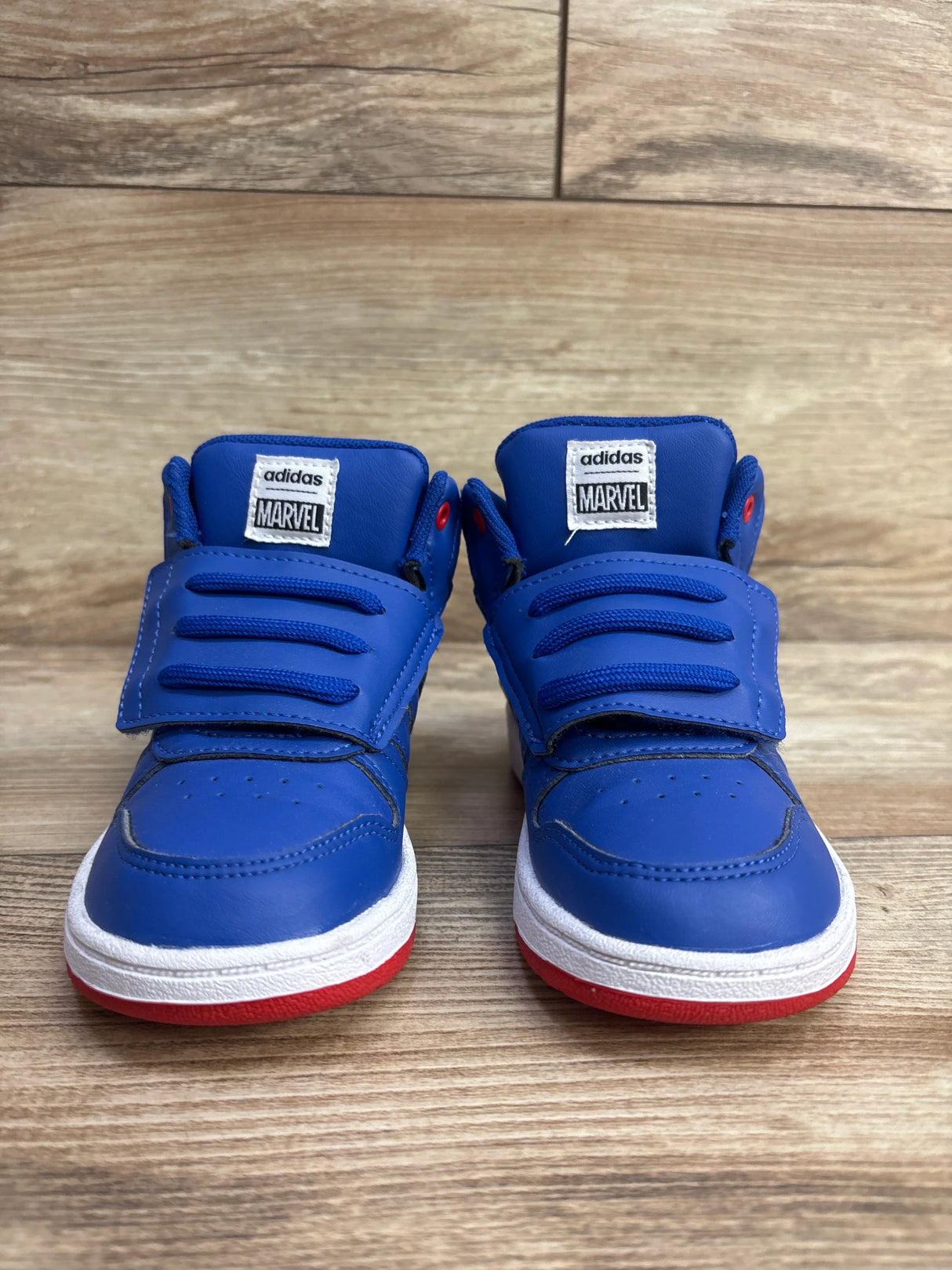 Adidas Hoops Mid 2.0 Spider-Man Sneakers Blue sz 8c Black