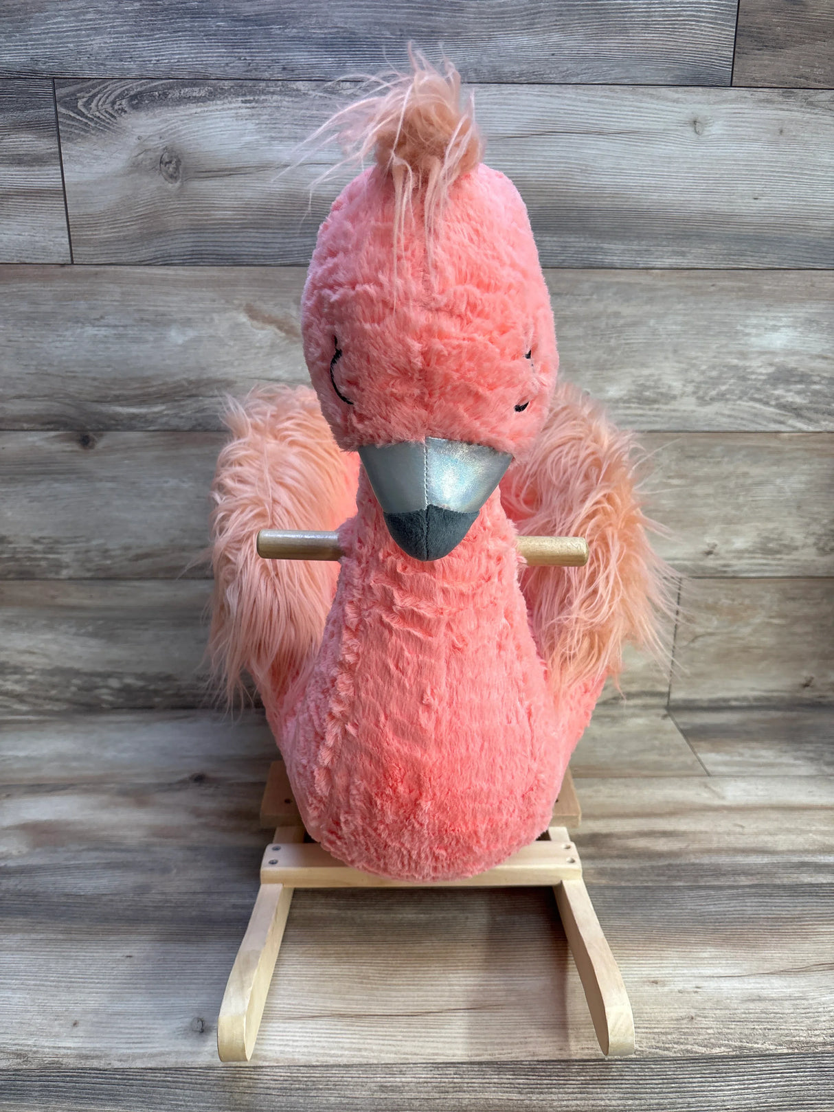 Soft Landing Flamingo Character Rocker - Me n Mommy To Be