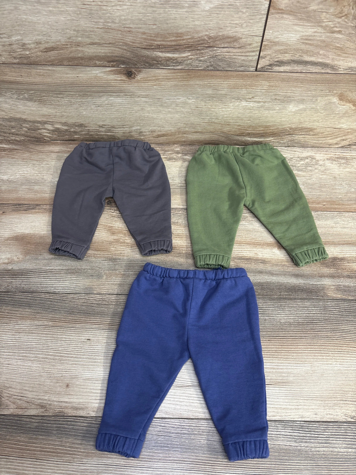 Cat & Jack 3pk Pull On Joggers Set Grey sz Newborn