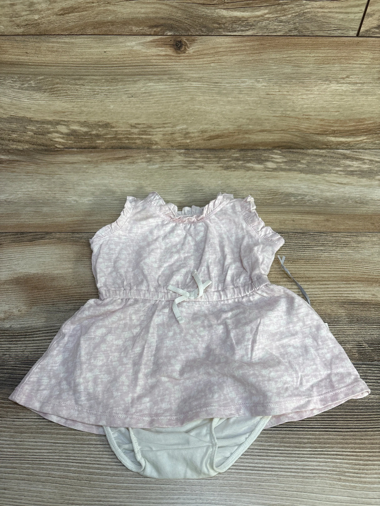 NEW Cloud Island Floral Printed Dress Off-White sz 0-3m