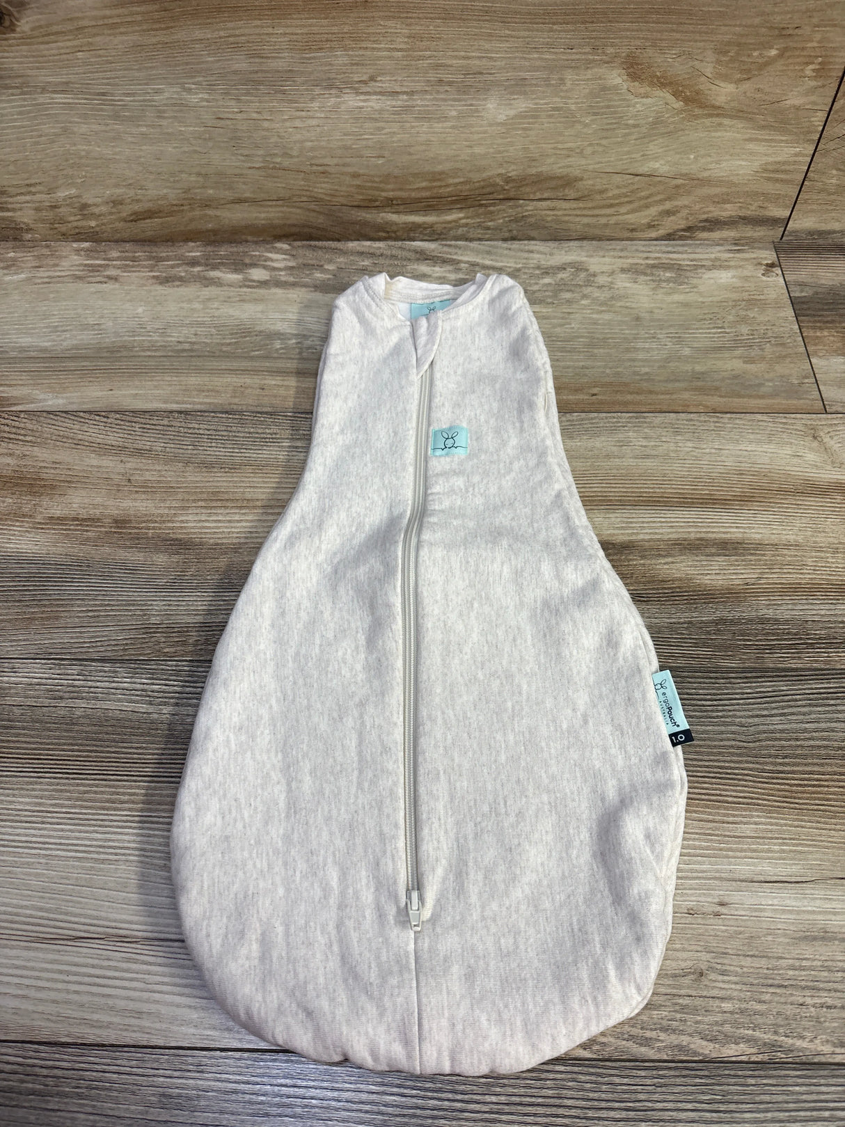 ergoPouch Organic Cocoon Swaddle Sack Oatmeal sz Newborn