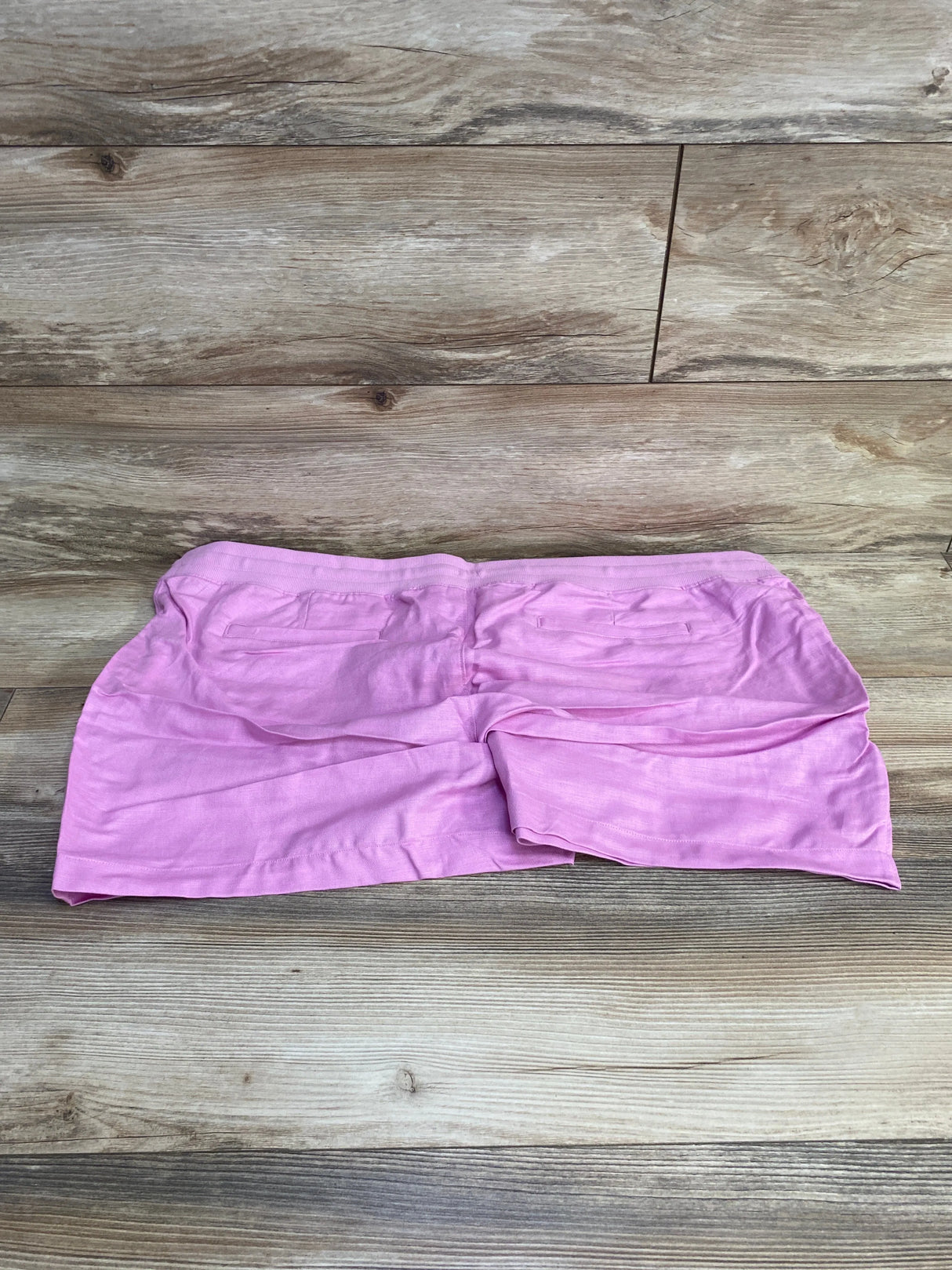 NWOT Gap Maternity Linen-Cotton Shorts Pink sz XXL - Me n Mommy To Be