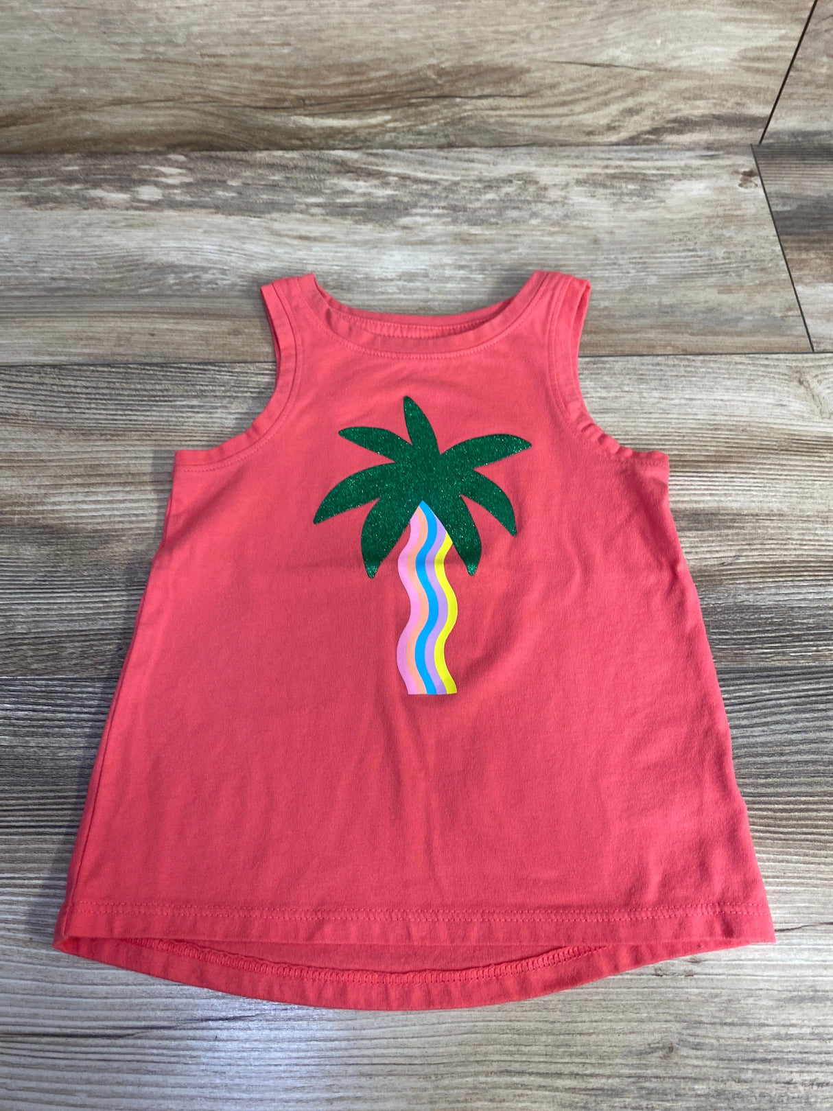 Cat & Jack Palm Tree Tank Top sz 2T - Me n Mommy To Be