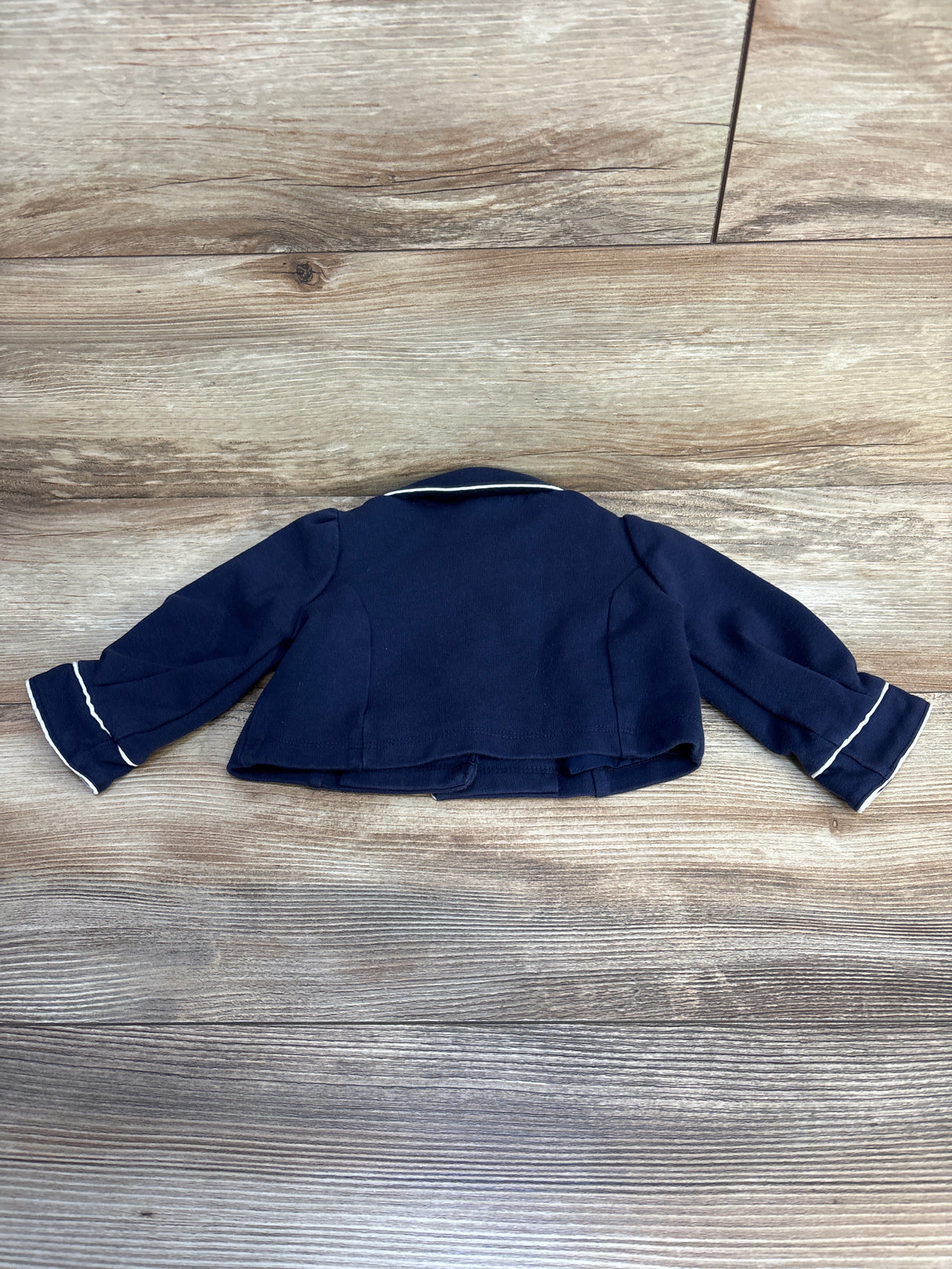 Janie & Jack The Promenade Cropped Jacket in Merchant Marine sz 6-12m