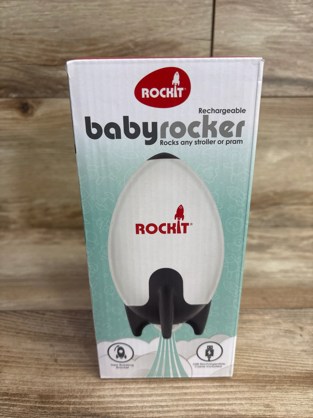 NEW Rockit BabyRocker Portable Rechargeable Stroller Rocker