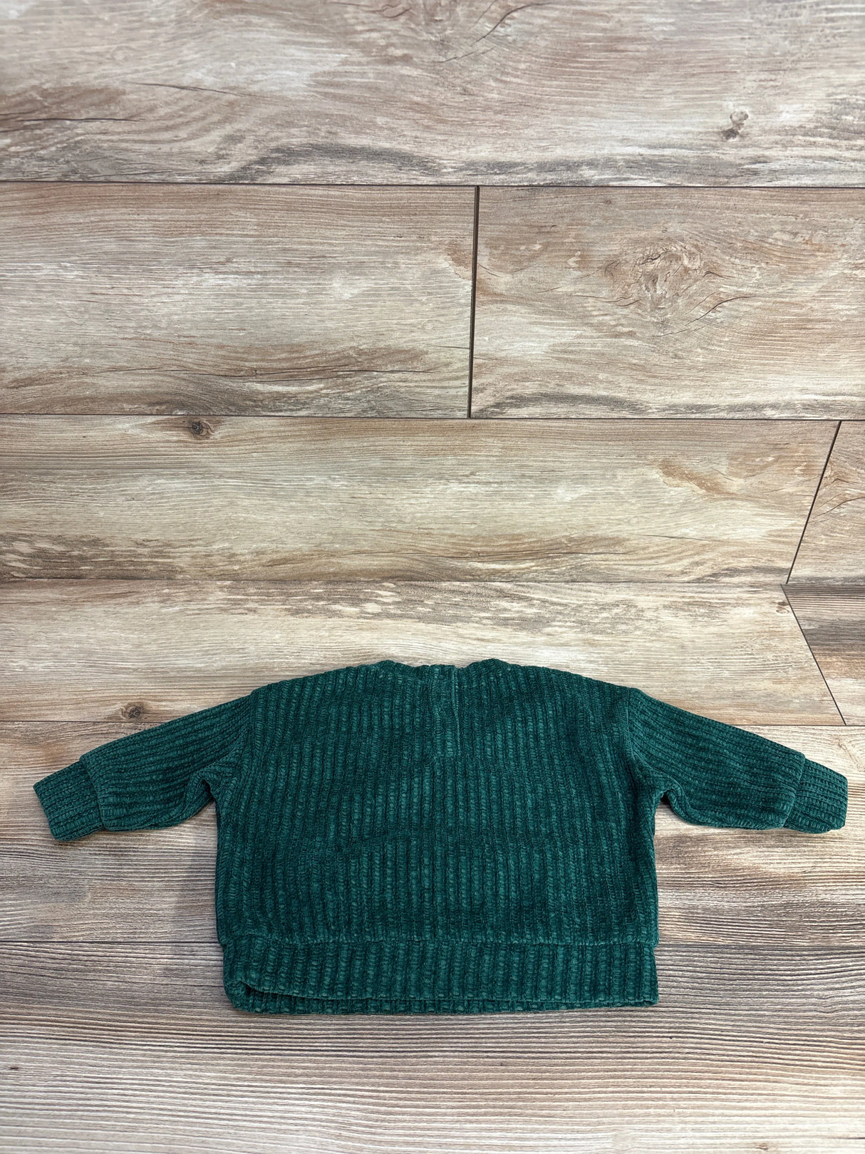 Cat & Jack Chunky Knit Sweater Green sz 6-9m