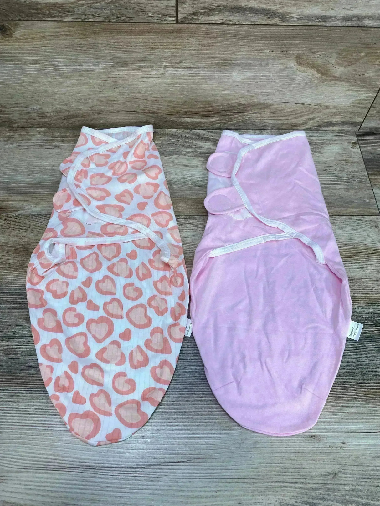 2pk Swaddle Wraps Pink sz 0-3m - Me n Mommy To Be