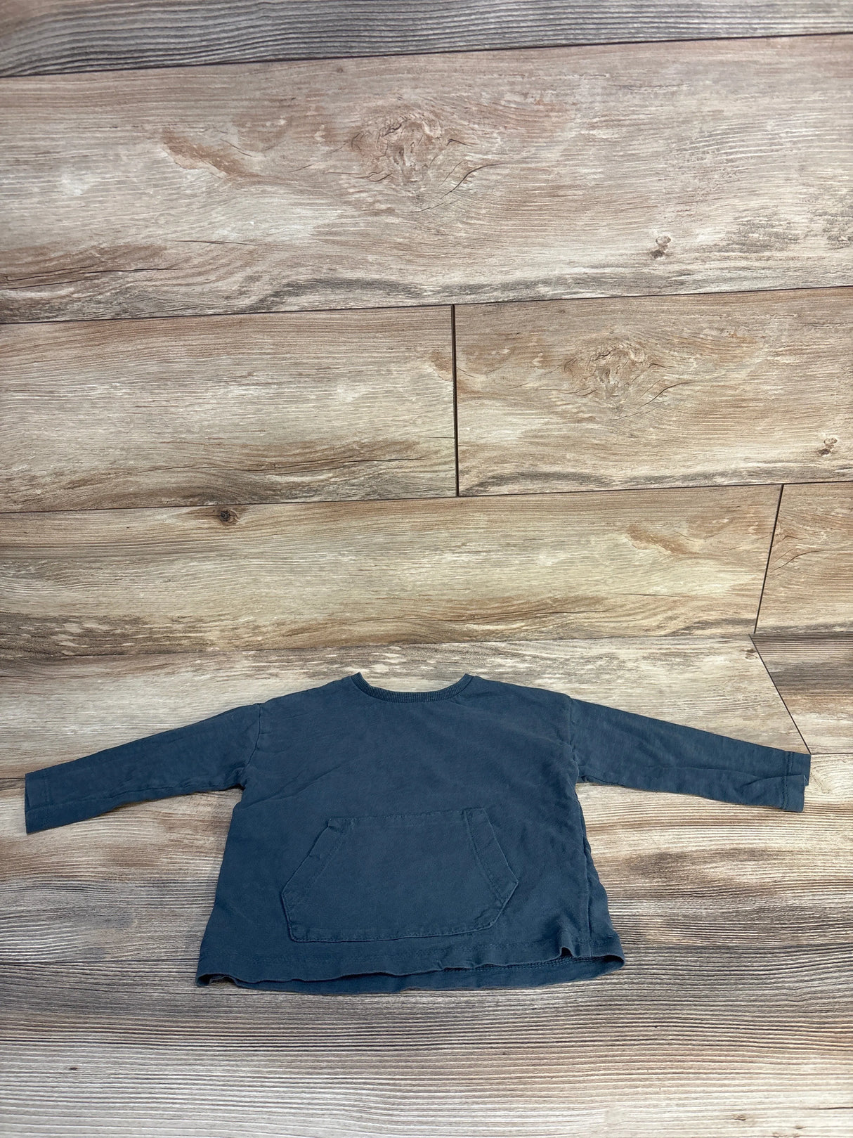 Zara Long Sleeve Shirt Navy sz 18-24m