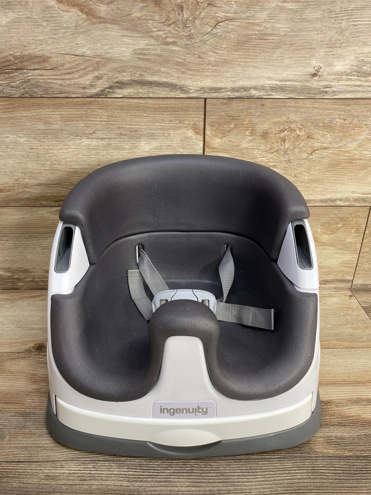 Ingenuity Baby Base 2-in-1 Booster Feeding and Floor Seat - Grey