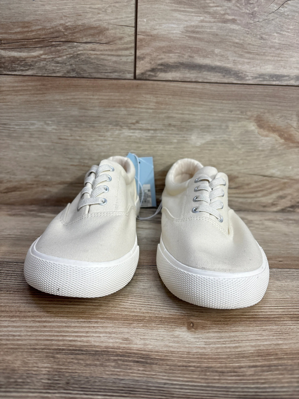 NEW Cat & Jack Tyler Slip-On Sneakers Off-White sz 6Y