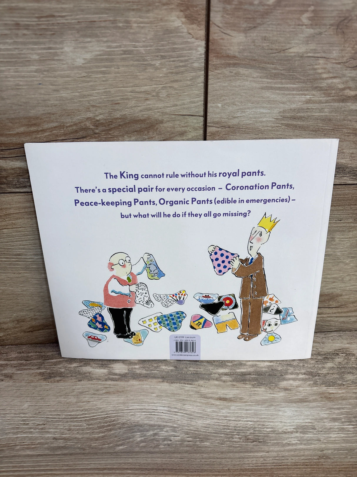 The King's Pants Paperback Book