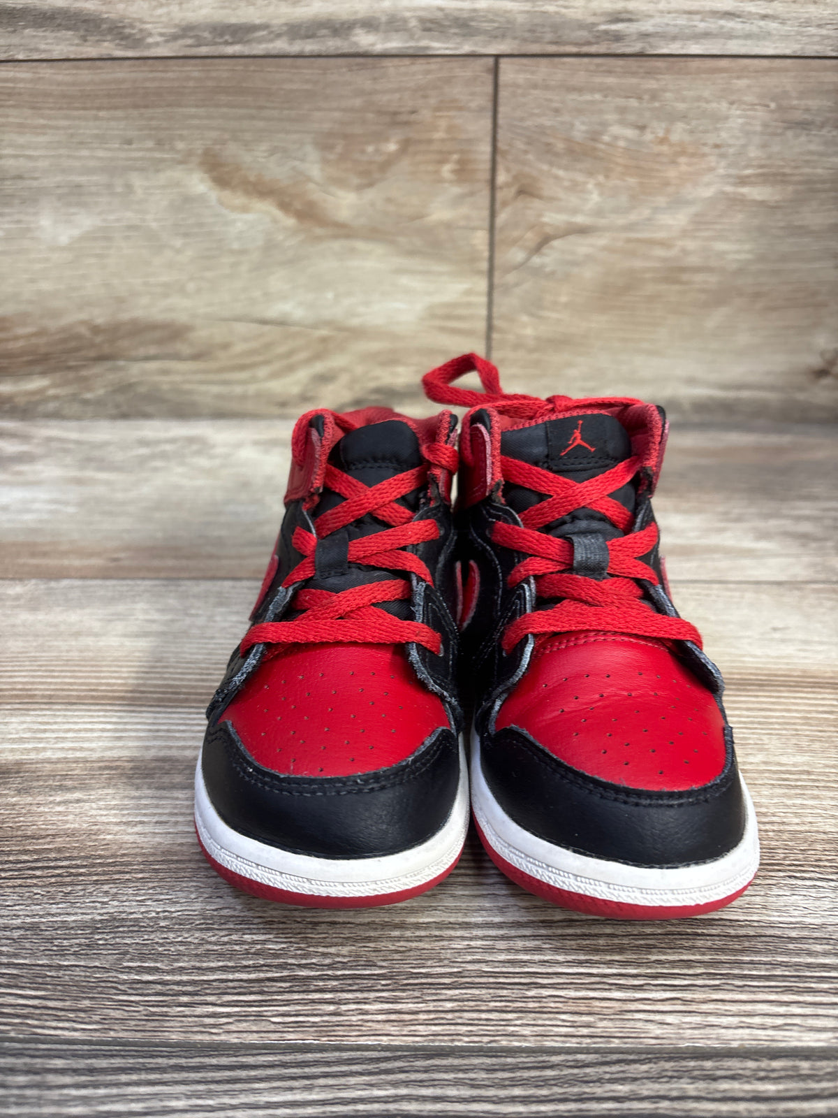 Air Jordan 1 Mid TD 'Alternate Bred' Sneakers sz 9c