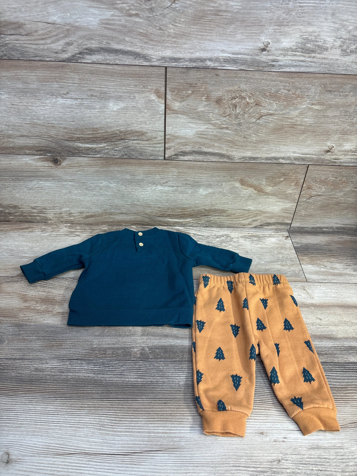 PL Baby Rockin' Around Sweatshirt Set Emerald sz 3m