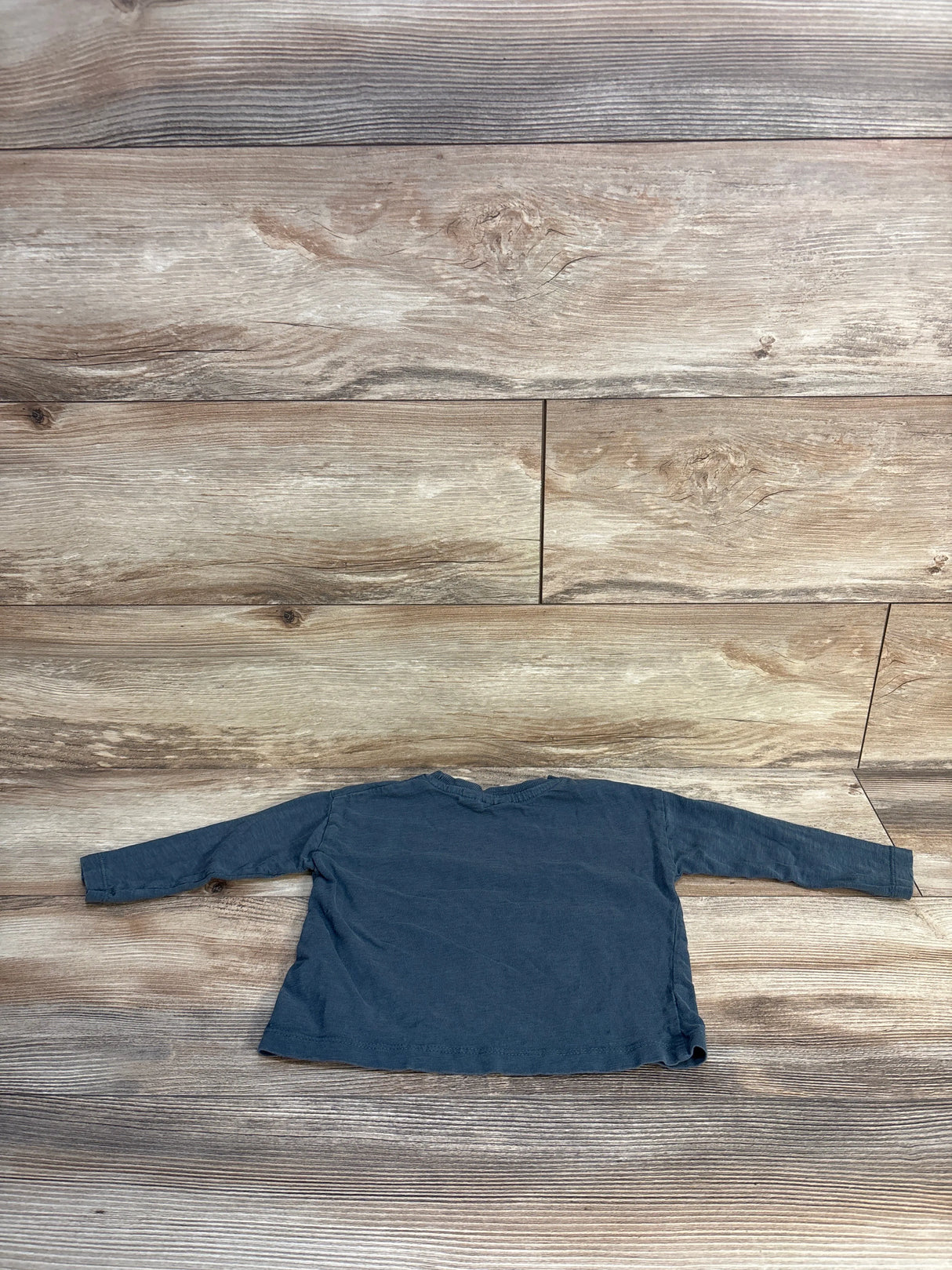 Zara Long Sleeve Shirt Navy sz 18-24m