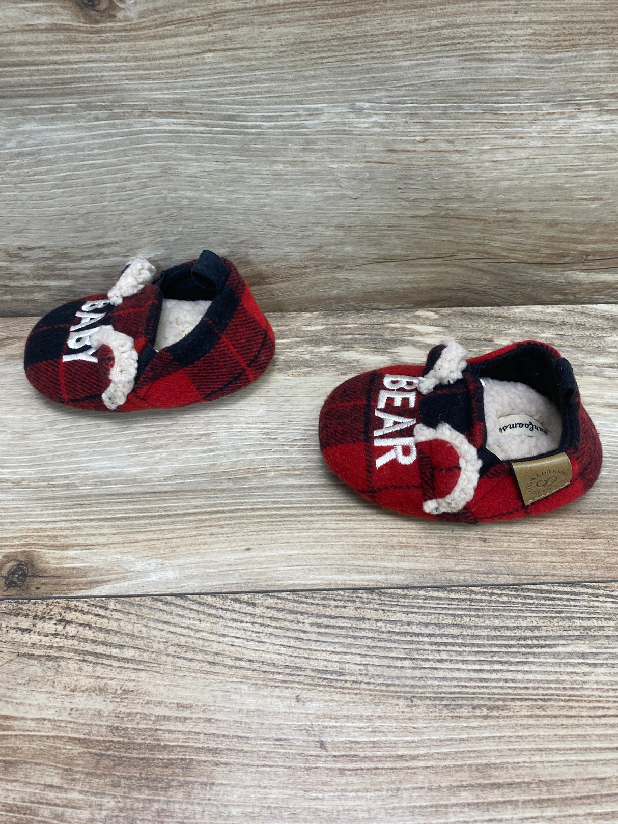 Dearfoams Baby Bear Slippers Sz 4c - Me n Mommy To Be