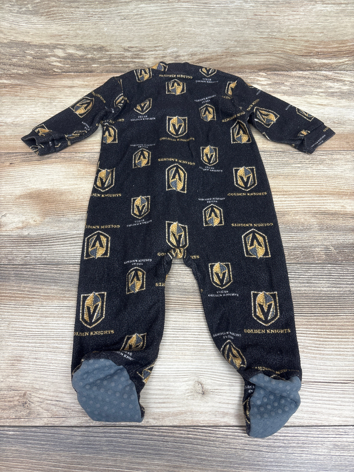 NHL Golden Knights Sleeper Black sz 3-6m