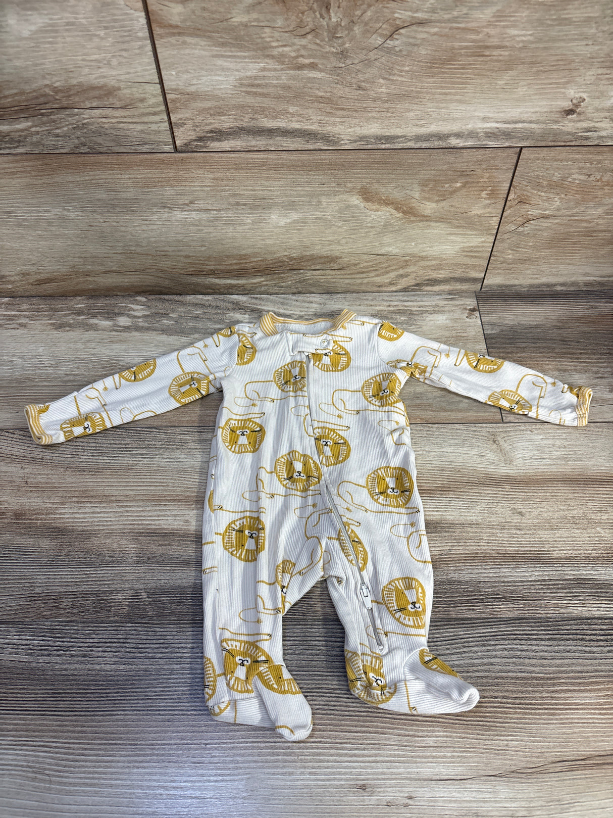 Carter's Ribbed Sleeper Beige sz Newborn
