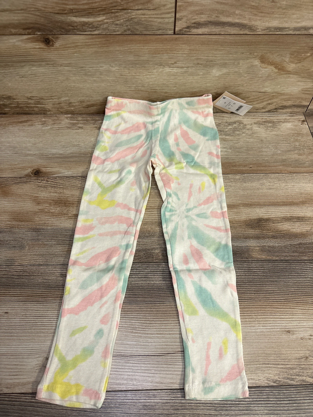 NEW Grayson Mini Tie-Dye Leggings Cream sz 5T
