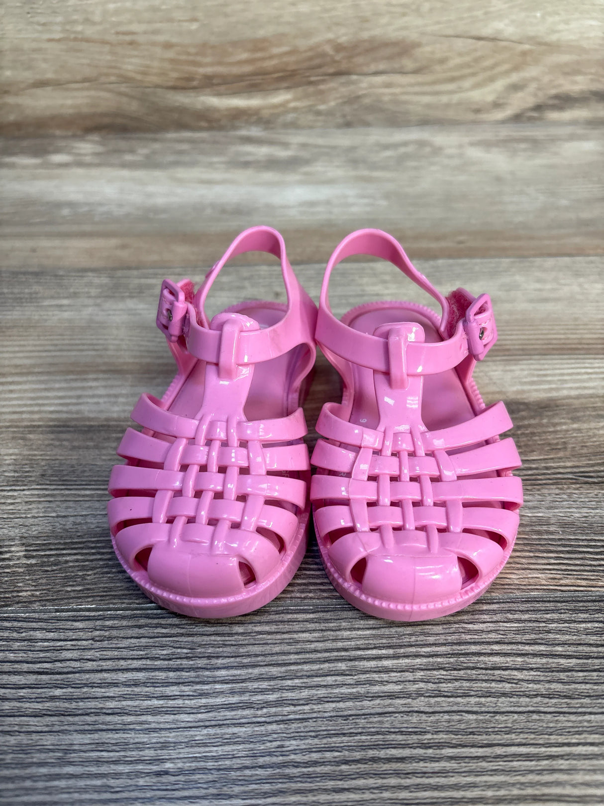 Mini Melissa Possession Jelly Sandals Pink sz 6c