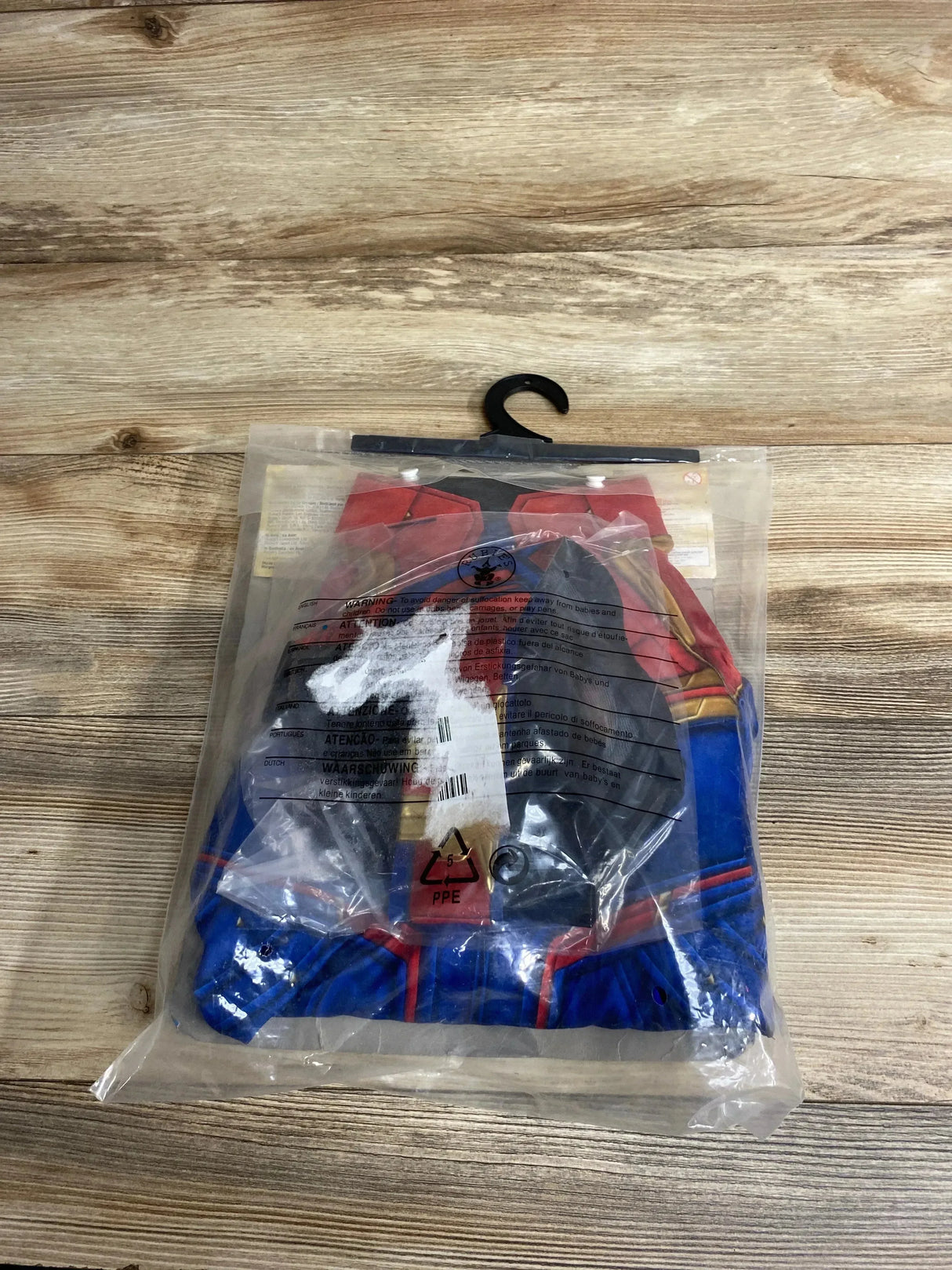 NEW Rubie's Captain Marvel Children's Deluxe Hero Suit sz 8-10 - Me n Mommy To Be