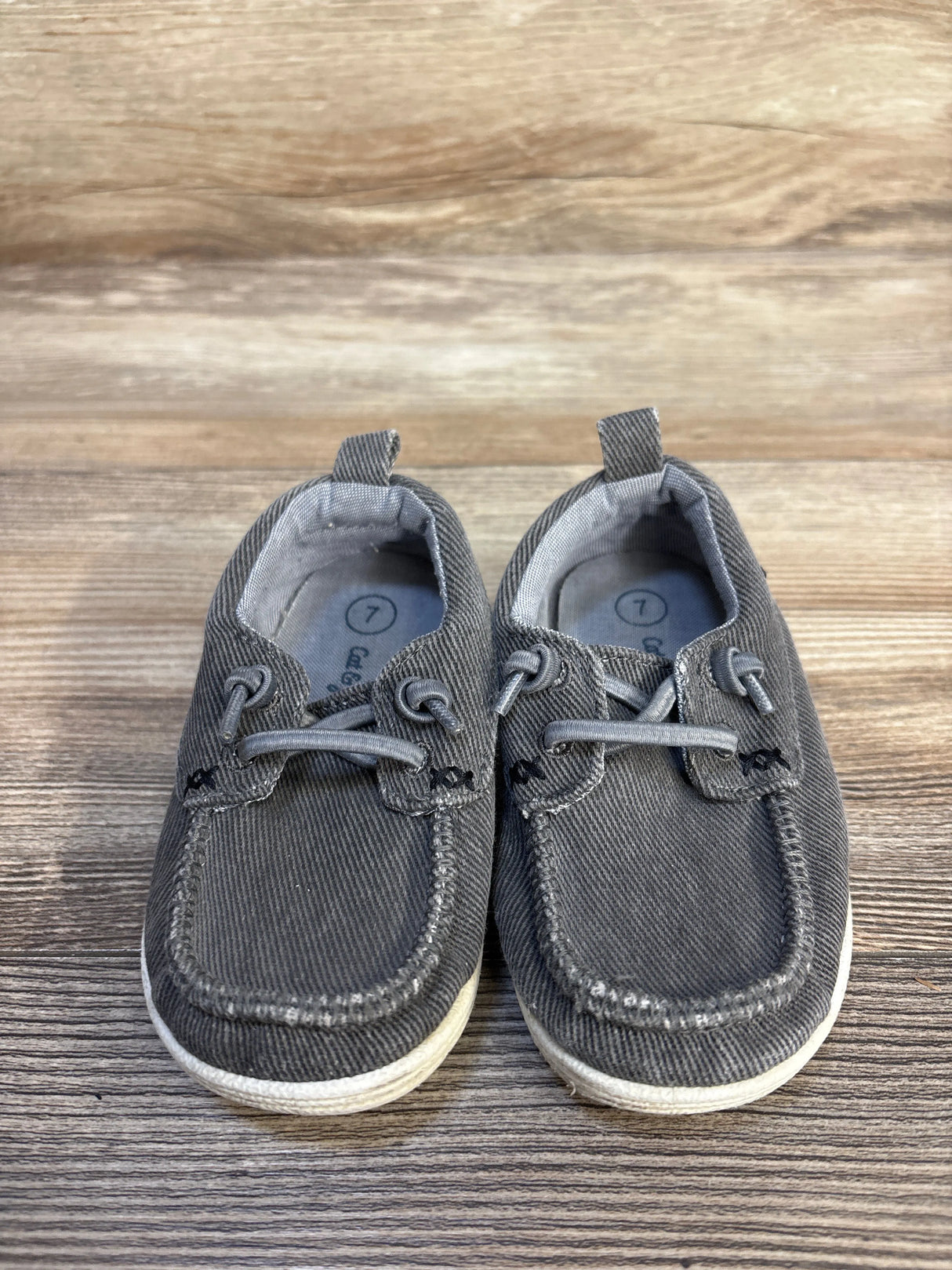 Cat & Jack Bobby Pull-On Sneakers Grey sz 7c