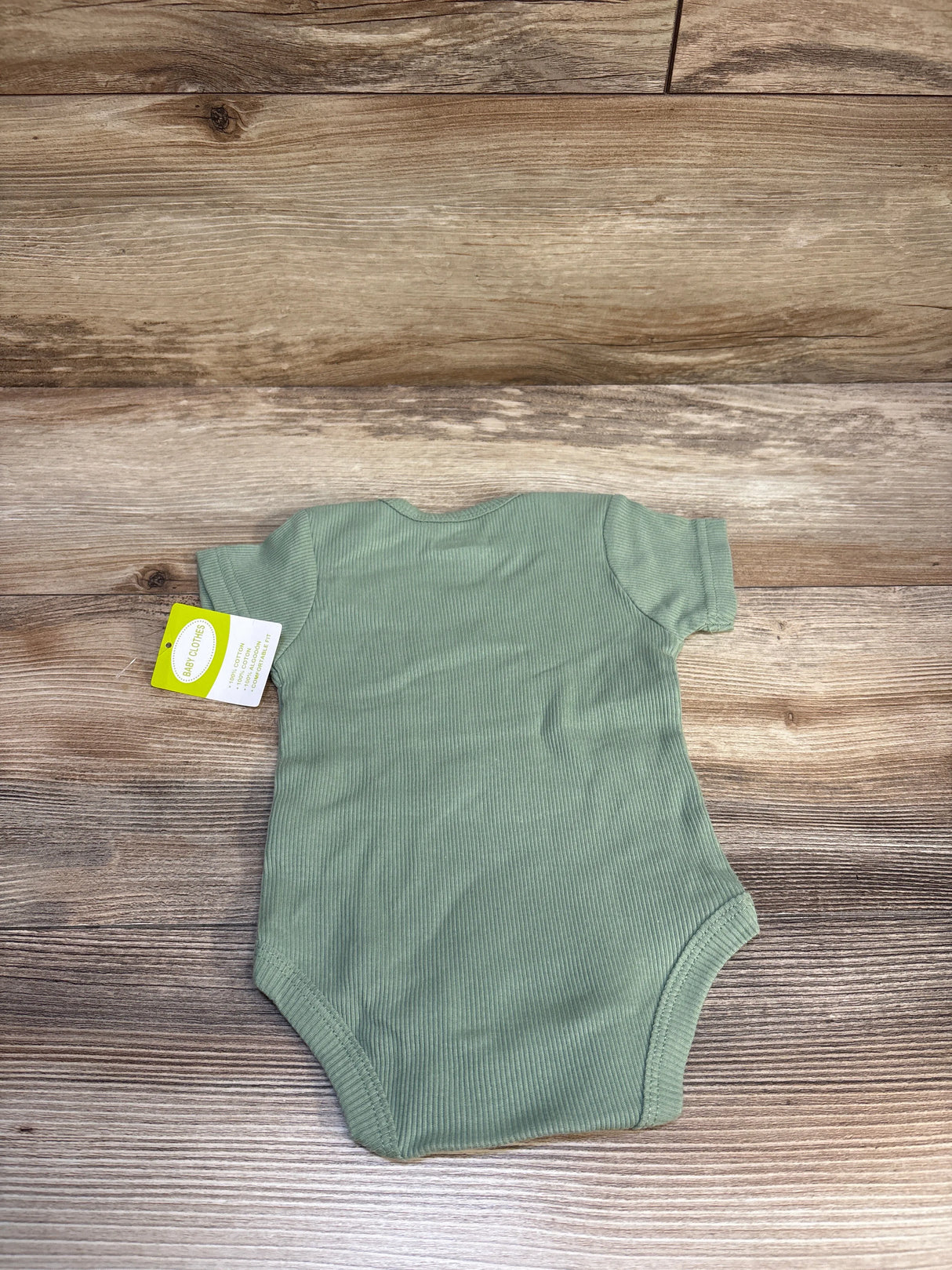 NEW Ribbed Bodysuit Green sz 3m