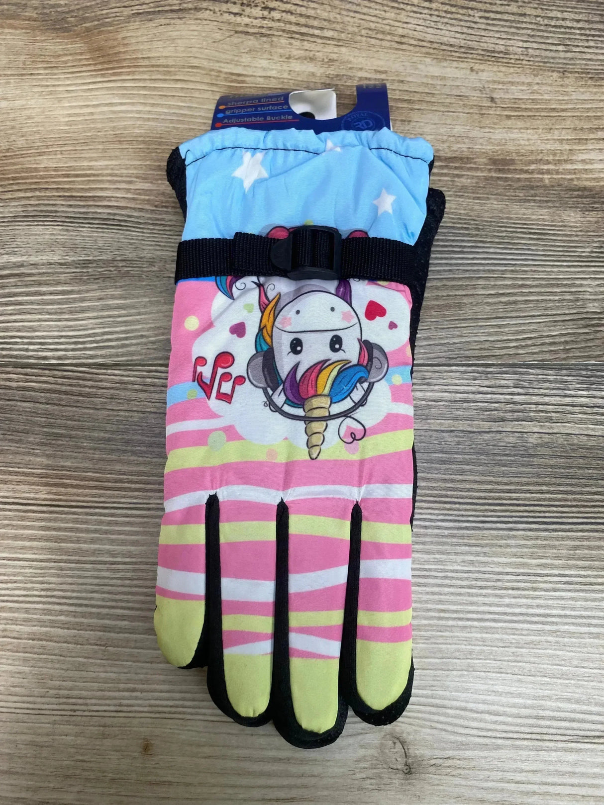 NEW ThermaWear Kid's Unicorn Winter Ski Gloves Pink - Me n Mommy To Be